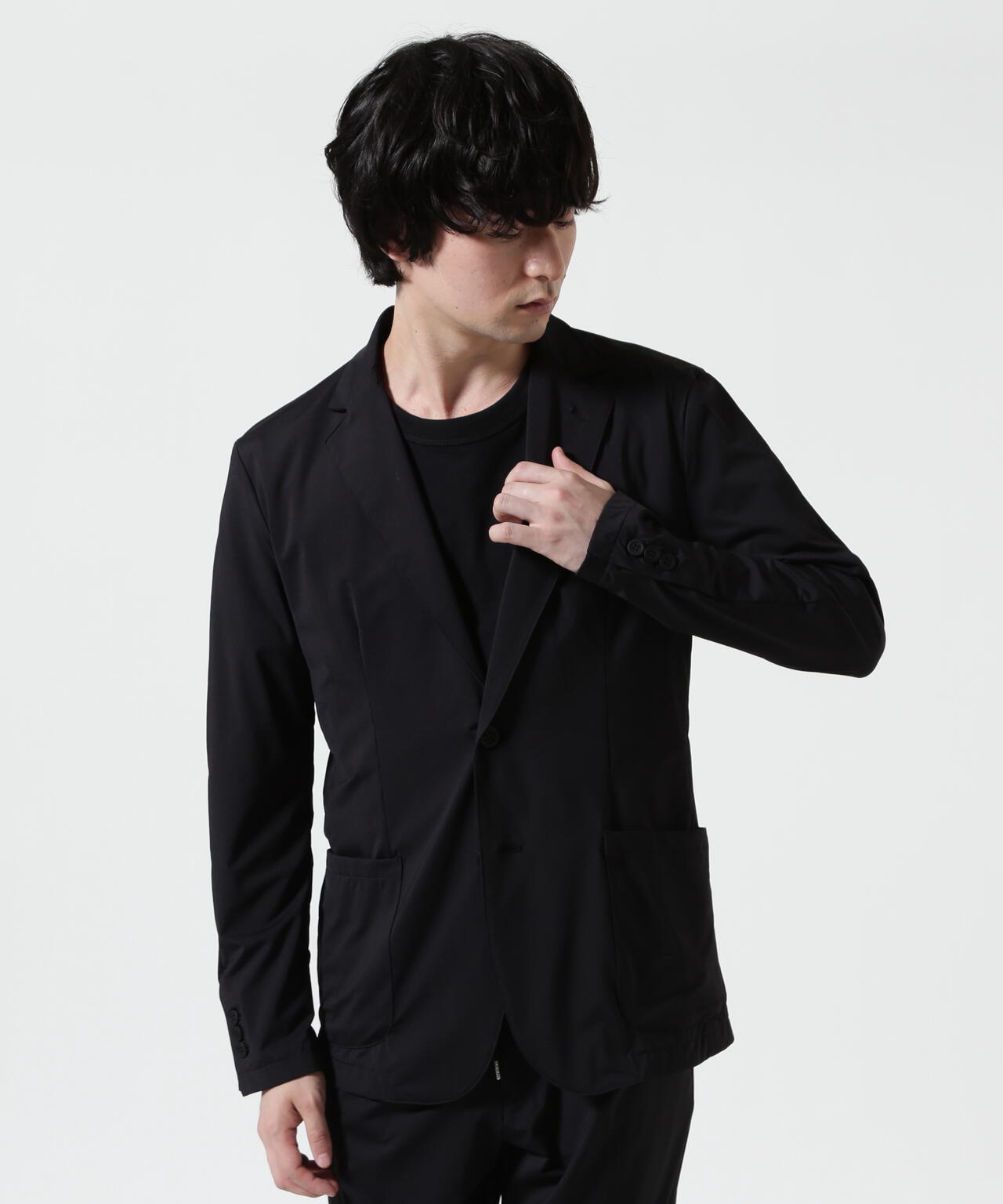 PIUORO(ピウオロ) NYLON TRICOT JACKET / ナイロントリコット ジャケット