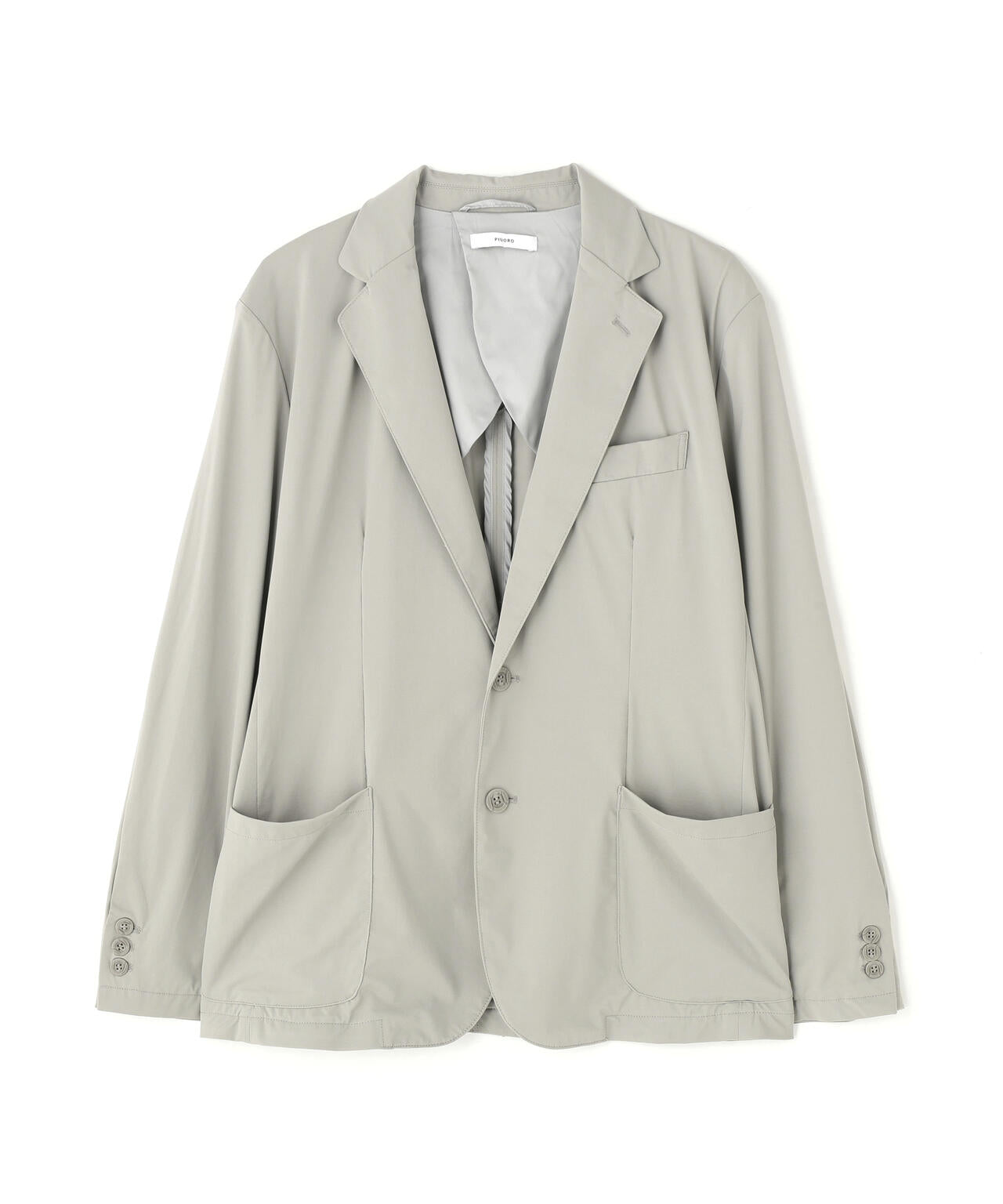 PIUORO(ピウオロ) NYLON TRICOT JACKET / ナイロントリコット ジャケット
