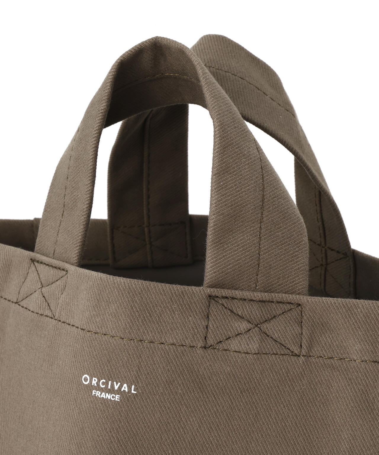 ORCIVAL (オーシバル)H0330 HBT_TOTE BAG SMALL/PVCコットントートバッグ