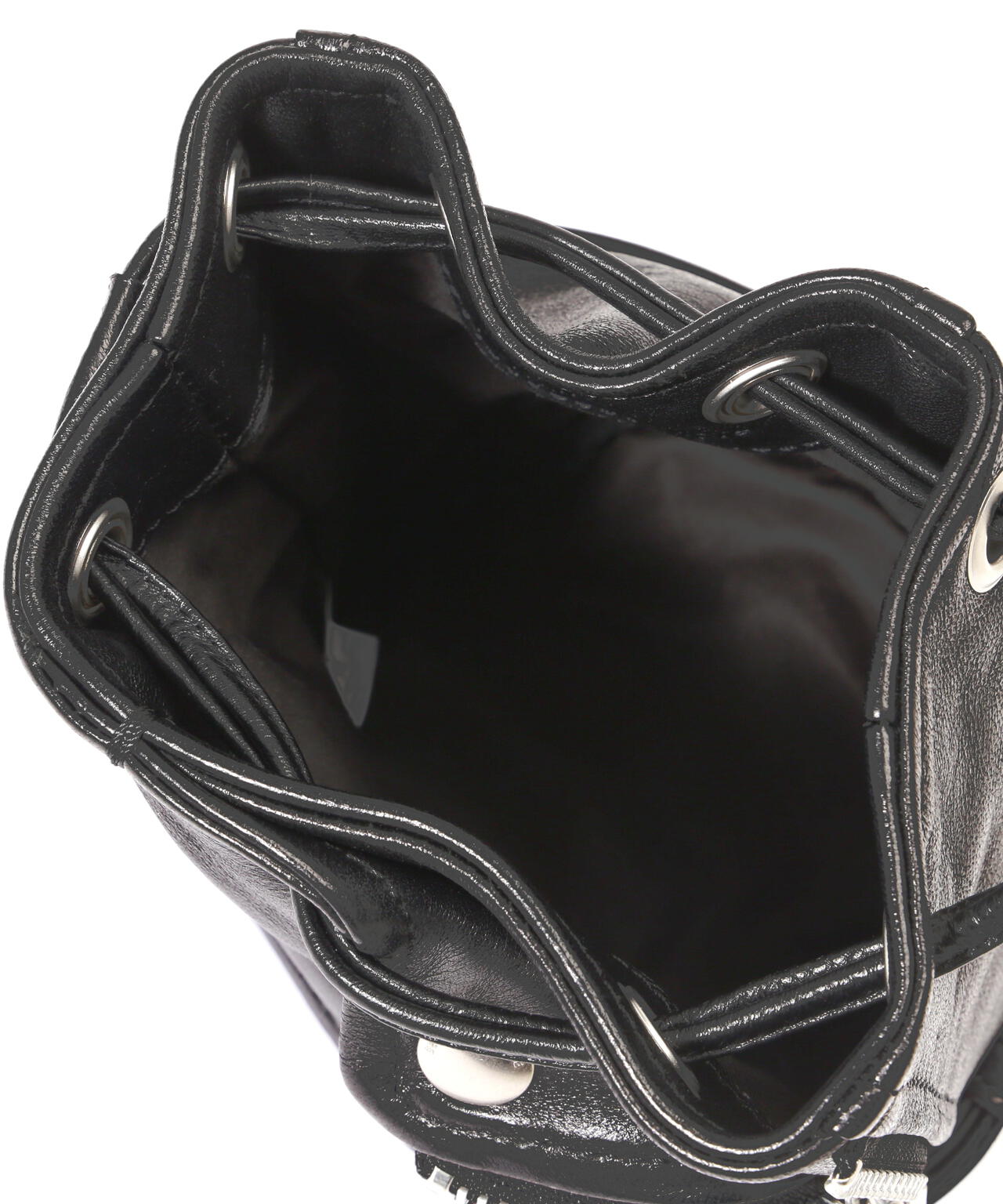 beautiful people/riders mini drawstring bag