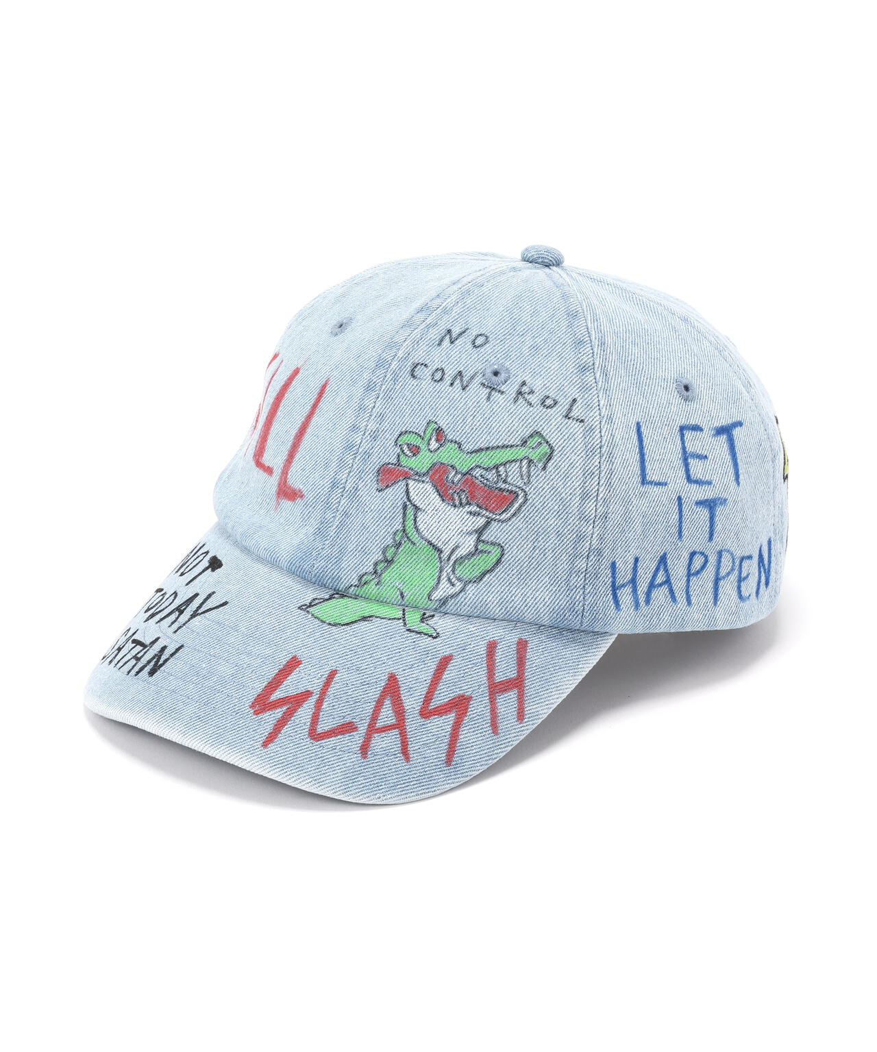 guernika/ゲルニカ/HAND PAINTED CAP/Denim