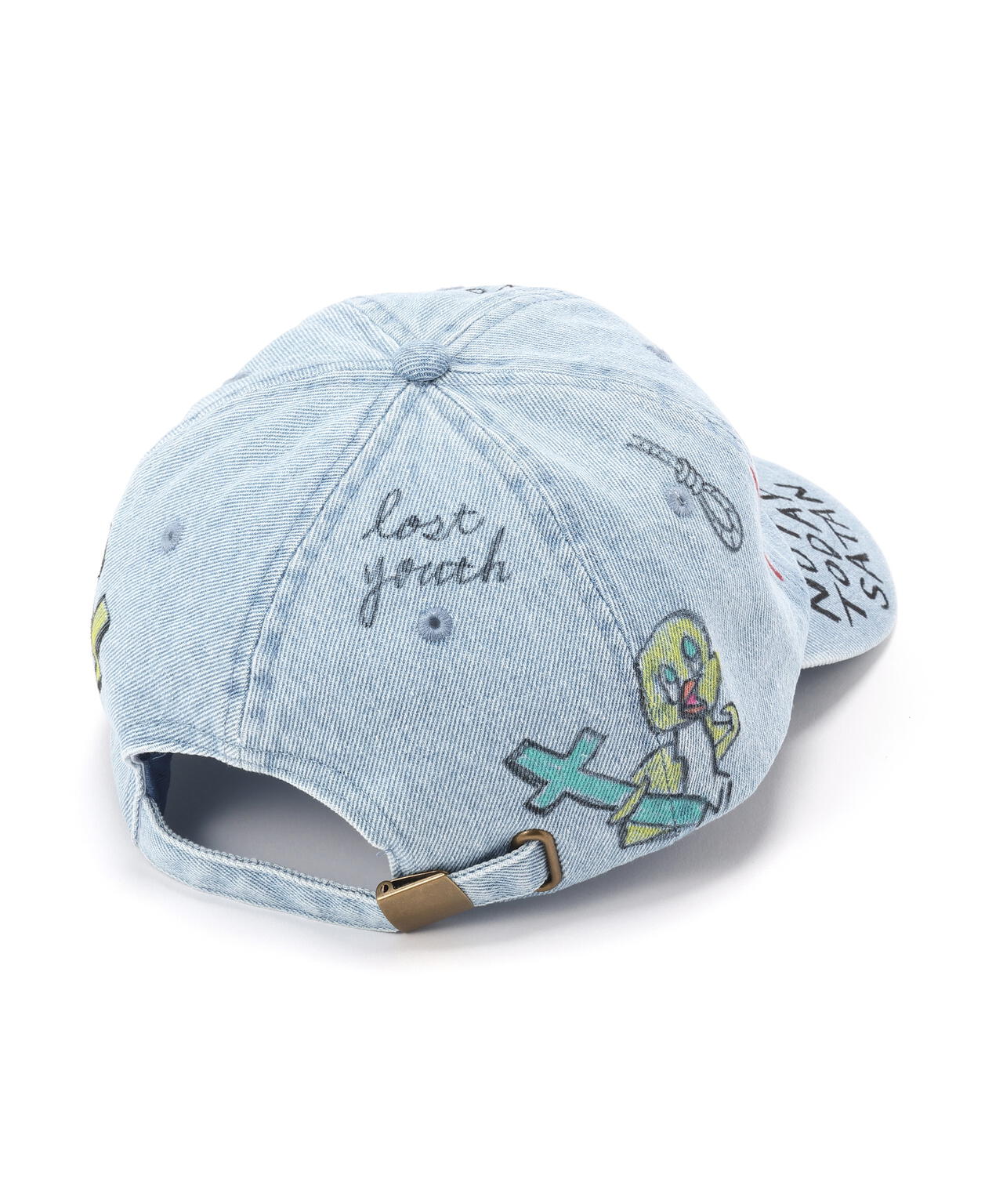 guernika/ゲルニカ/HAND PAINTED CAP/Denim
