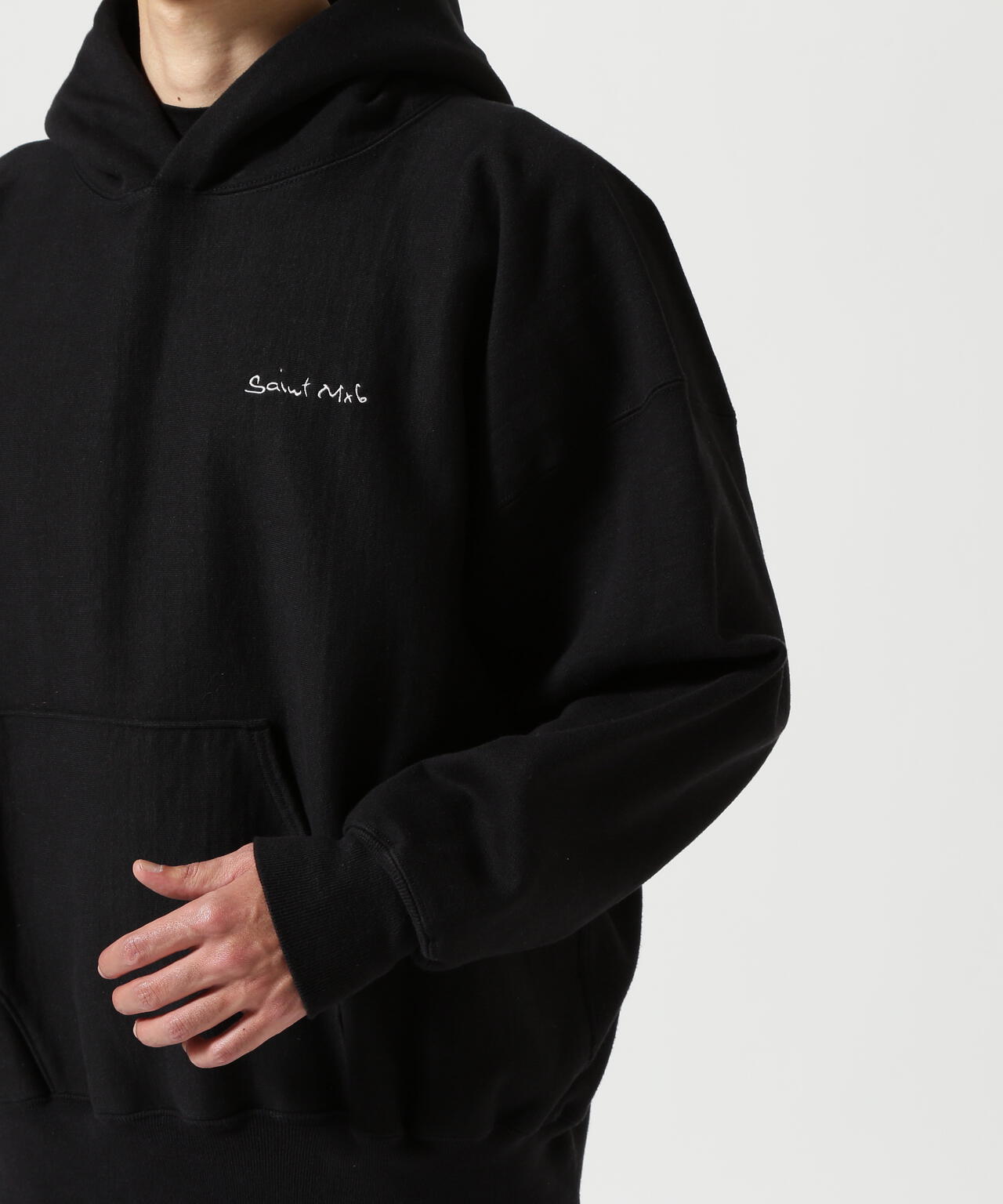 SAINT MICHAEL/セントマイケル/HOODIE/SAINT MX6/BLACK