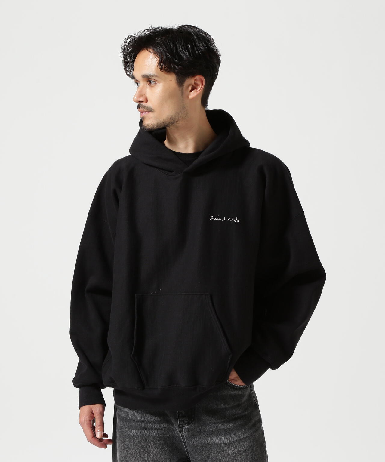 SAINT MICHAEL/セントマイケル/HOODIE/SAINT MX6/BLACK