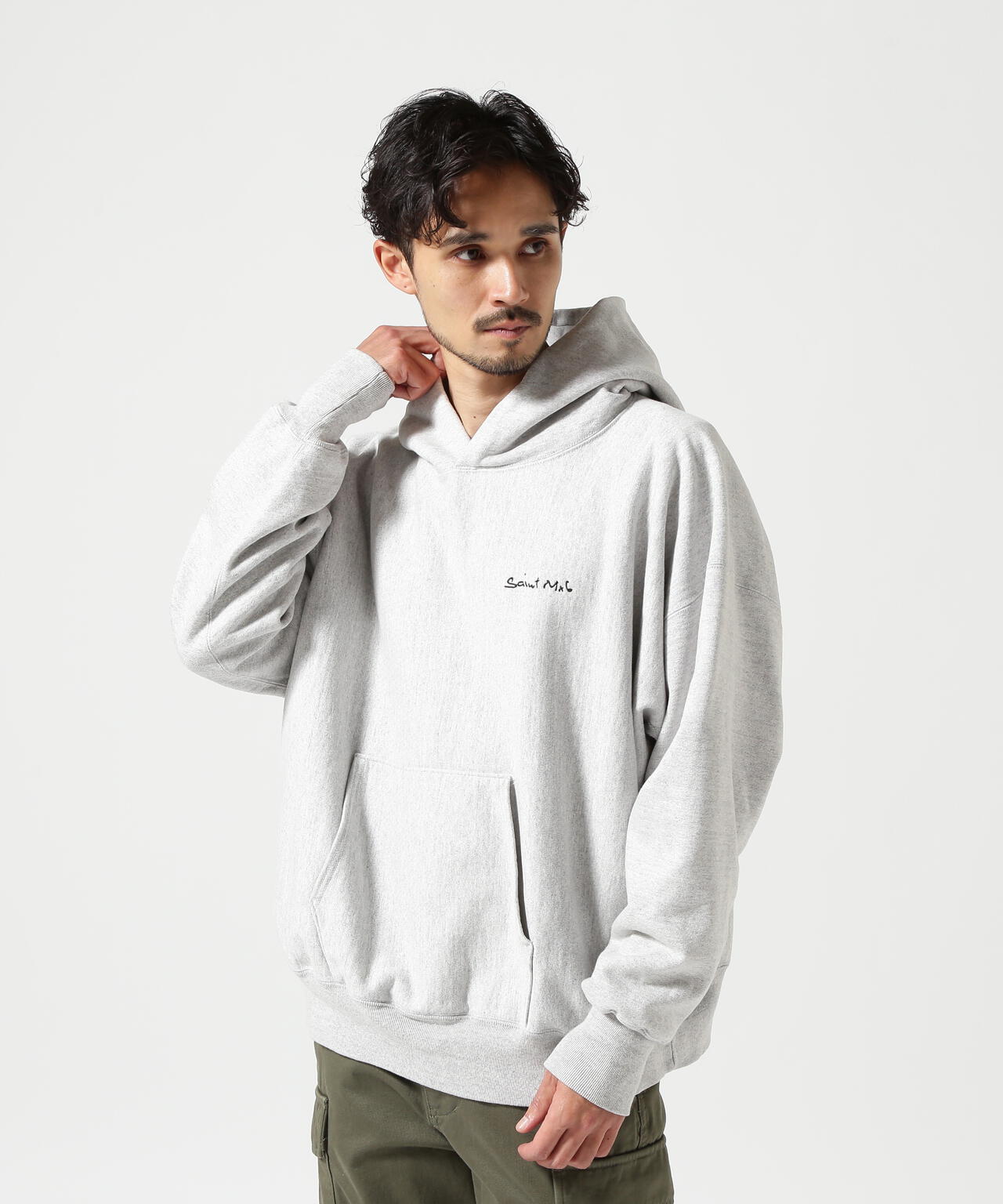 SAINT MICHAEL/セントマイケル/HOODIE/SAINT MX6/GRAY