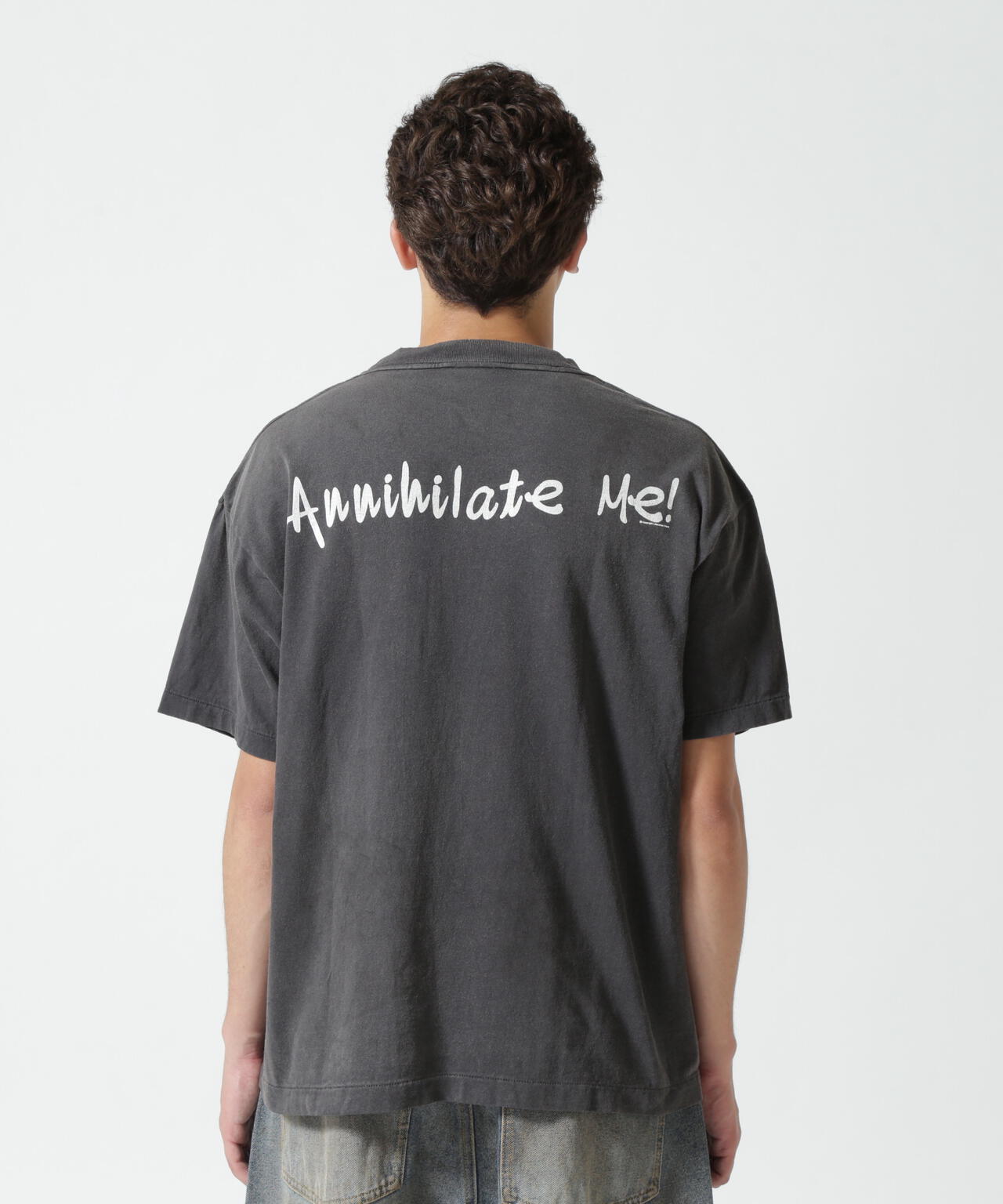 SAINT MICHAEL/セントマイケル/SS TEE/SAINT/BLACK