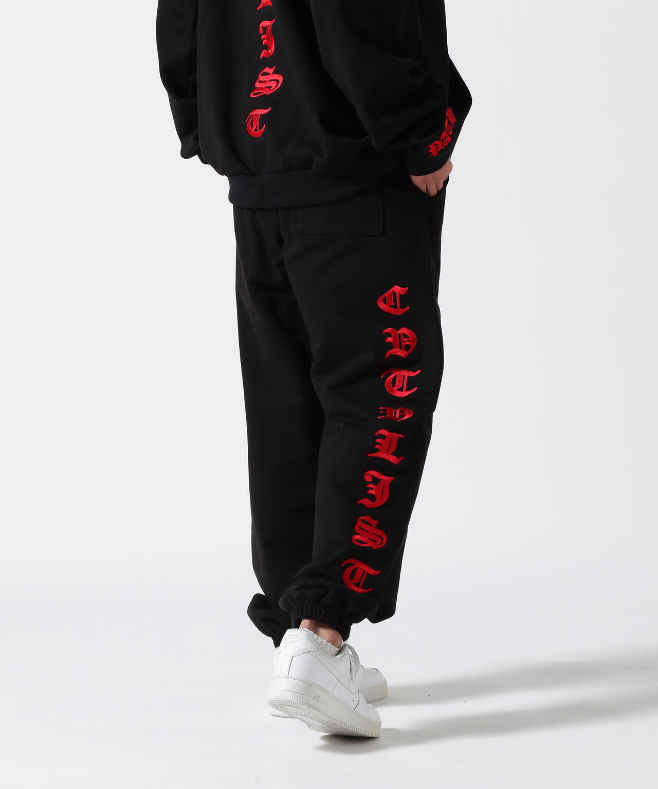 CTLS/シーティーエルエス/別注EMBROIDERY SWEAT PANTS