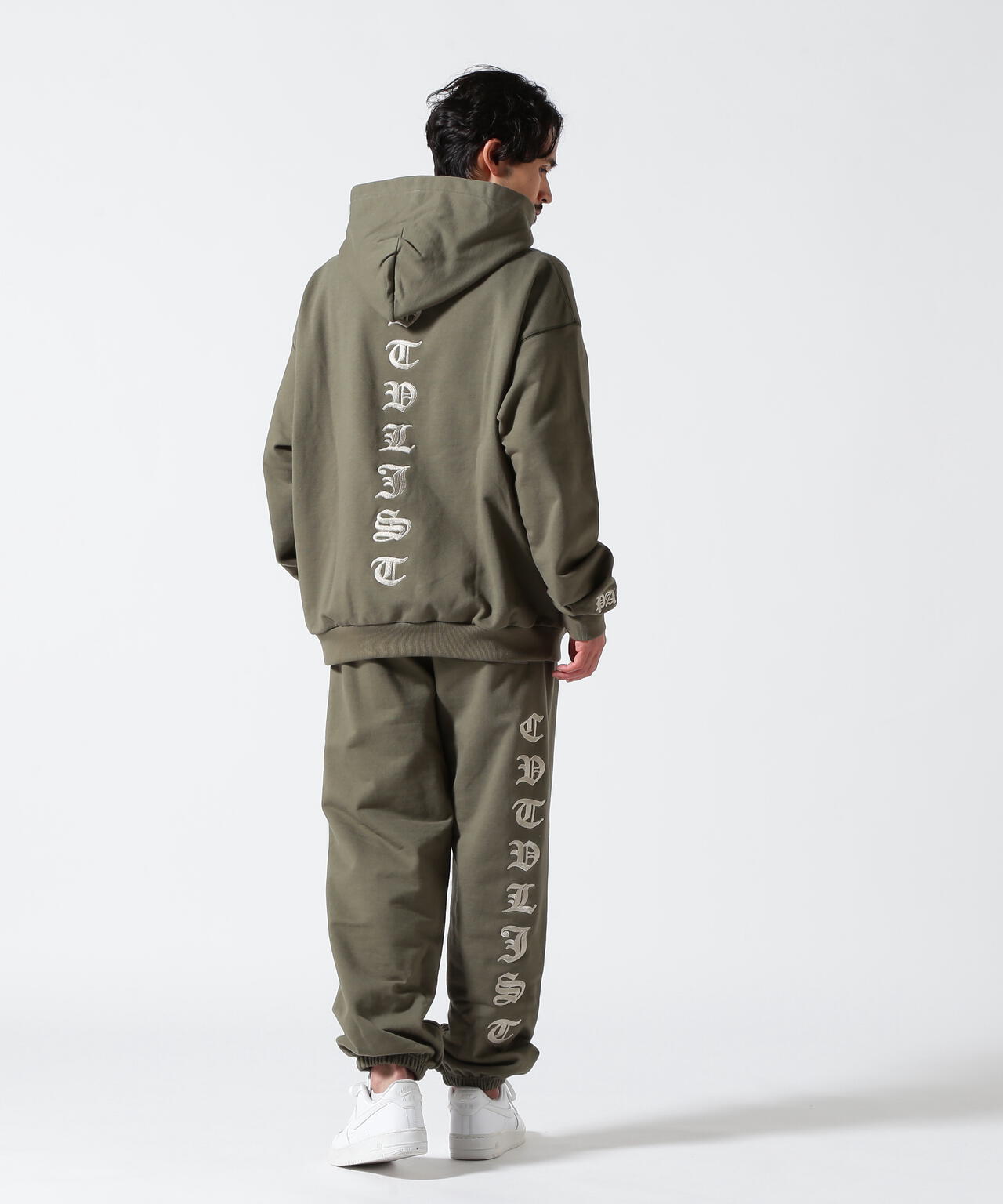 CTLS/シーティーエルエス/別注EMBROIDERY SWEAT PANTS