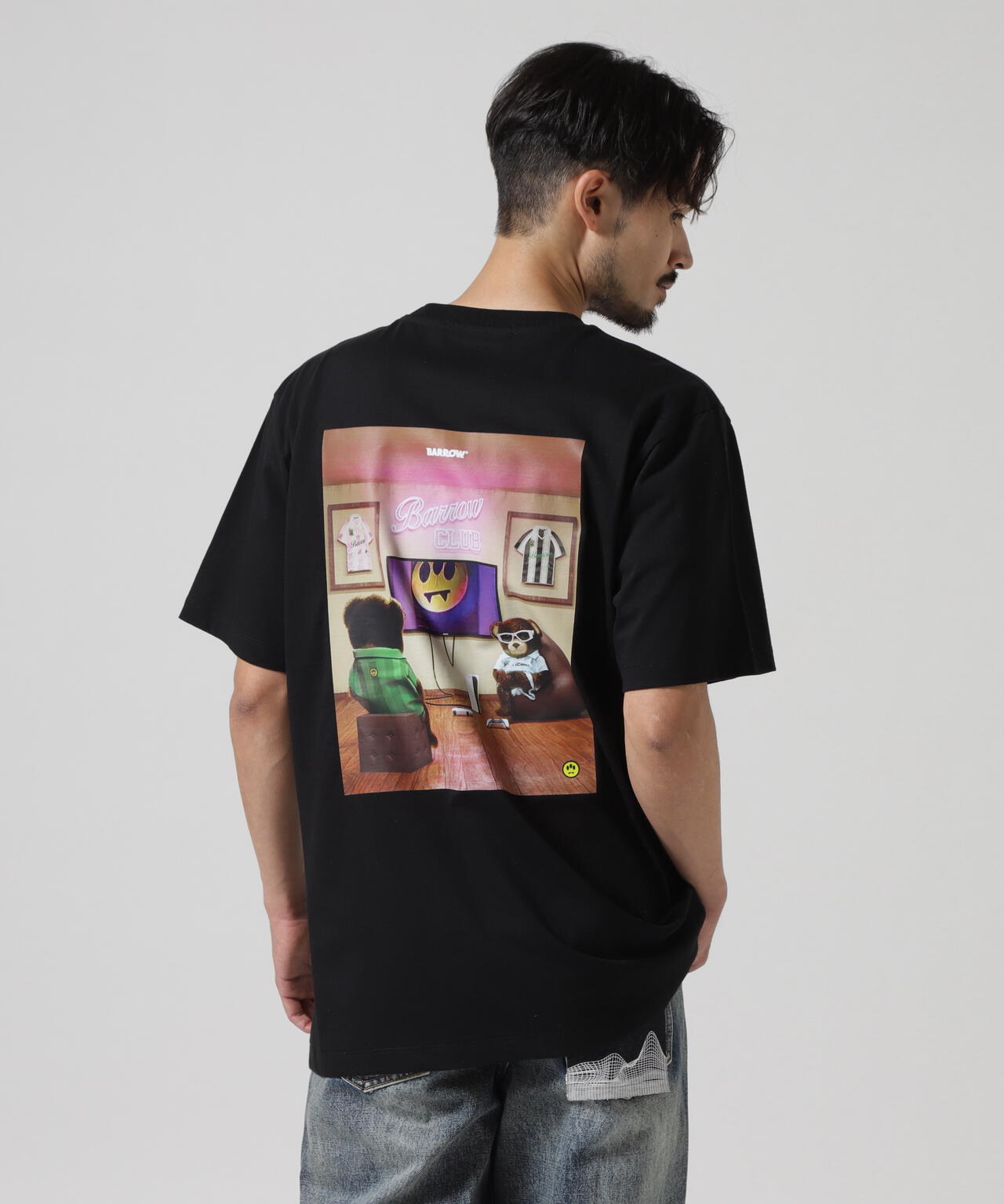Barrow/バロー/日本別注 3D PRINT SS TEE