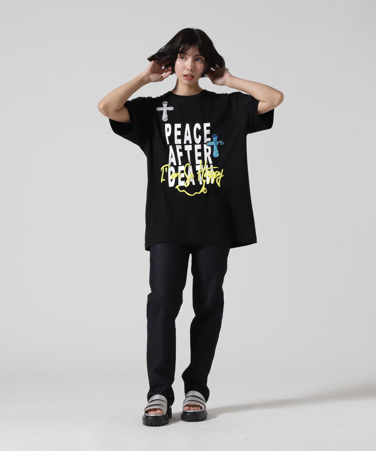 STUD MUFFIN/スタッドマフィン/PEACE AFTER DEATH SS TEE