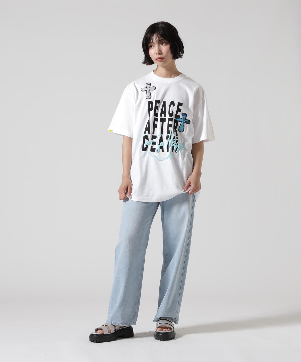 STUD MUFFIN/スタッドマフィン/PEACE AFTER DEATH SS TEE