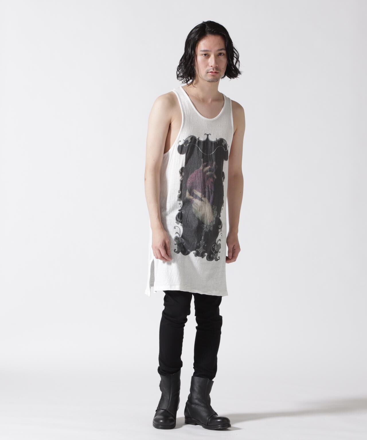 SHARE SPIRIT/シェアースピリット/別注HEART HAND TANKTOP