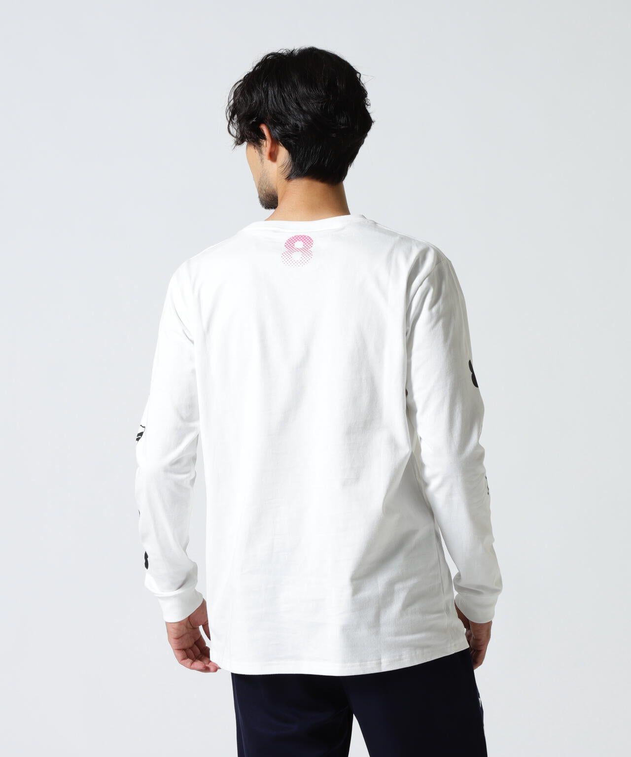 muta MARINE/ムータ マリン/別注Sleeve Print LS Tee