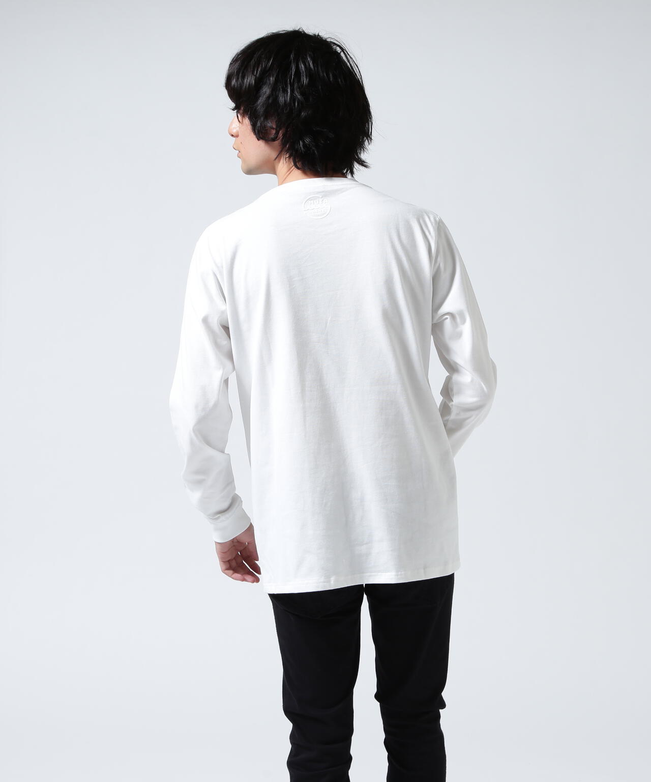 muta MARINE/ムータ マリン/別注 Three America Heart LS TEE
