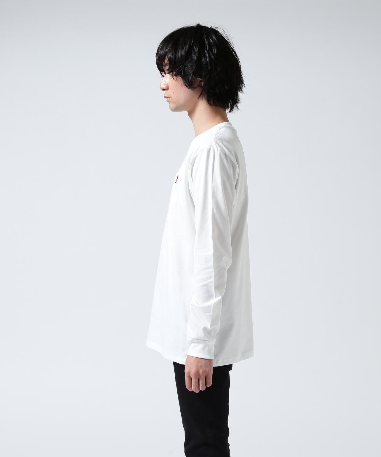 muta MARINE/ムータ マリン/別注 Three America Heart LS TEE