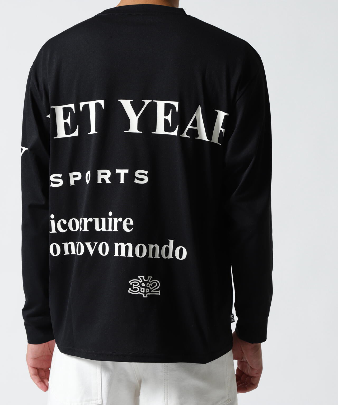 SY32 by SWEET YEARS/NEW SEPARATE GRAPHIC L/S TEE