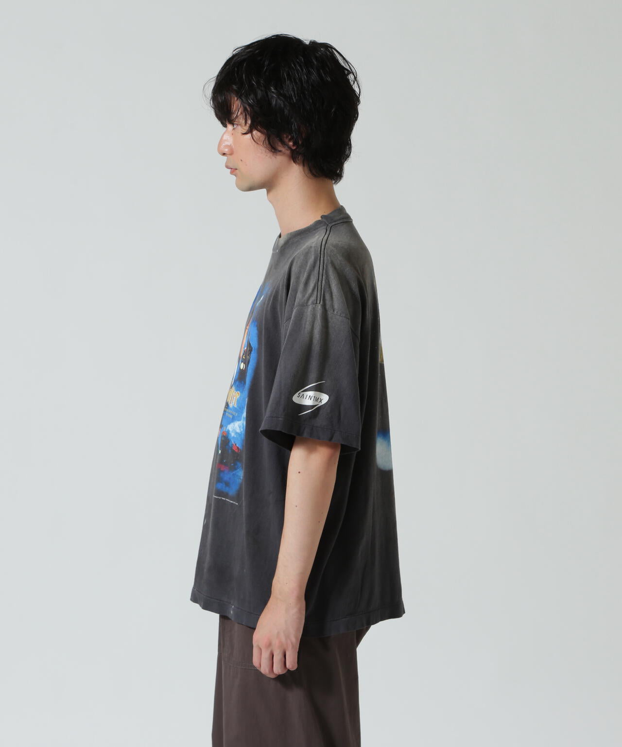 SAINT MICHAEL/セントマイケル/HP_SS TEE/PHILSPHR'S STONE/BLACK