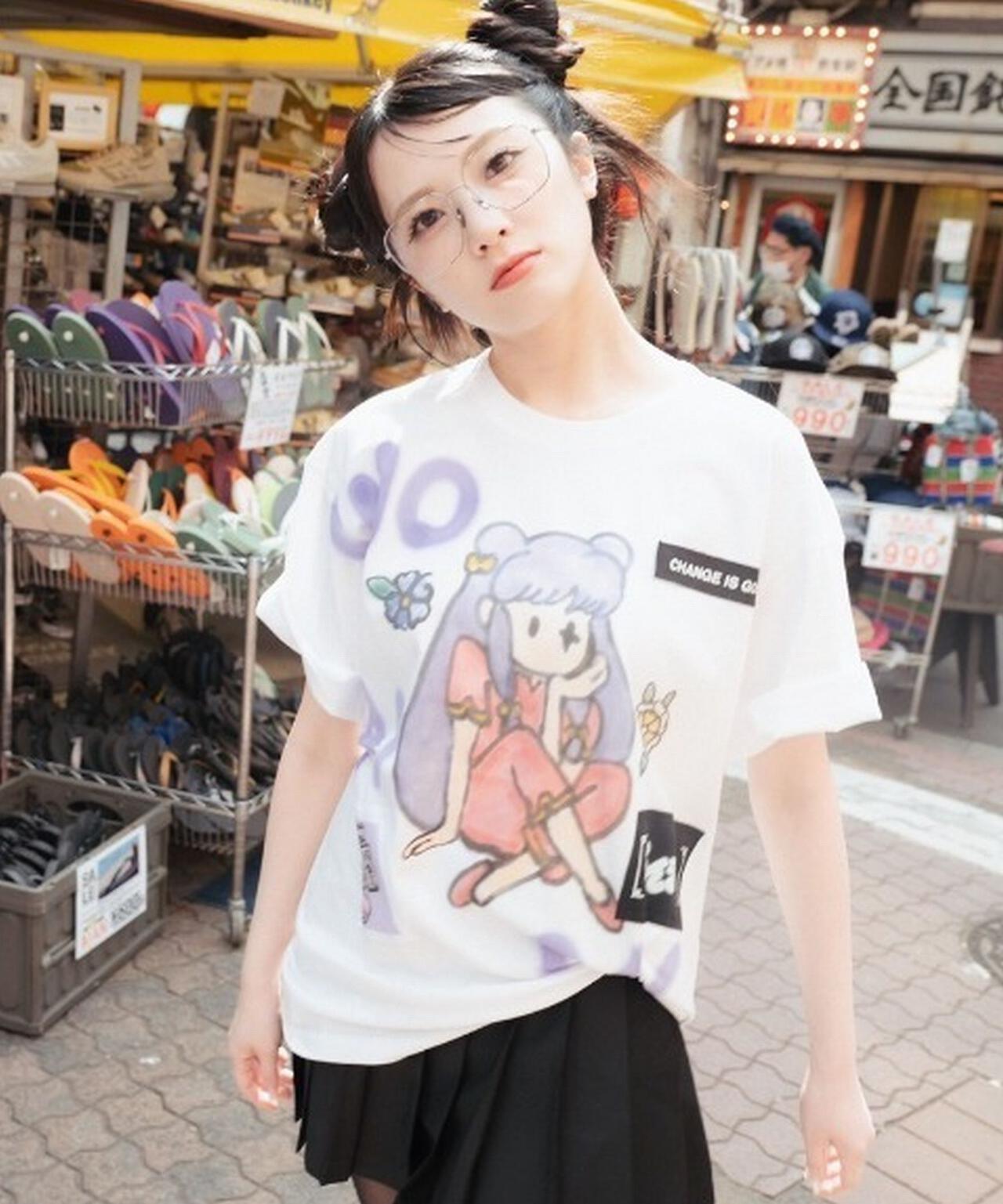 Guernika/ゲルニカ/らんま1/2 Paint T-shirt / シャンプー