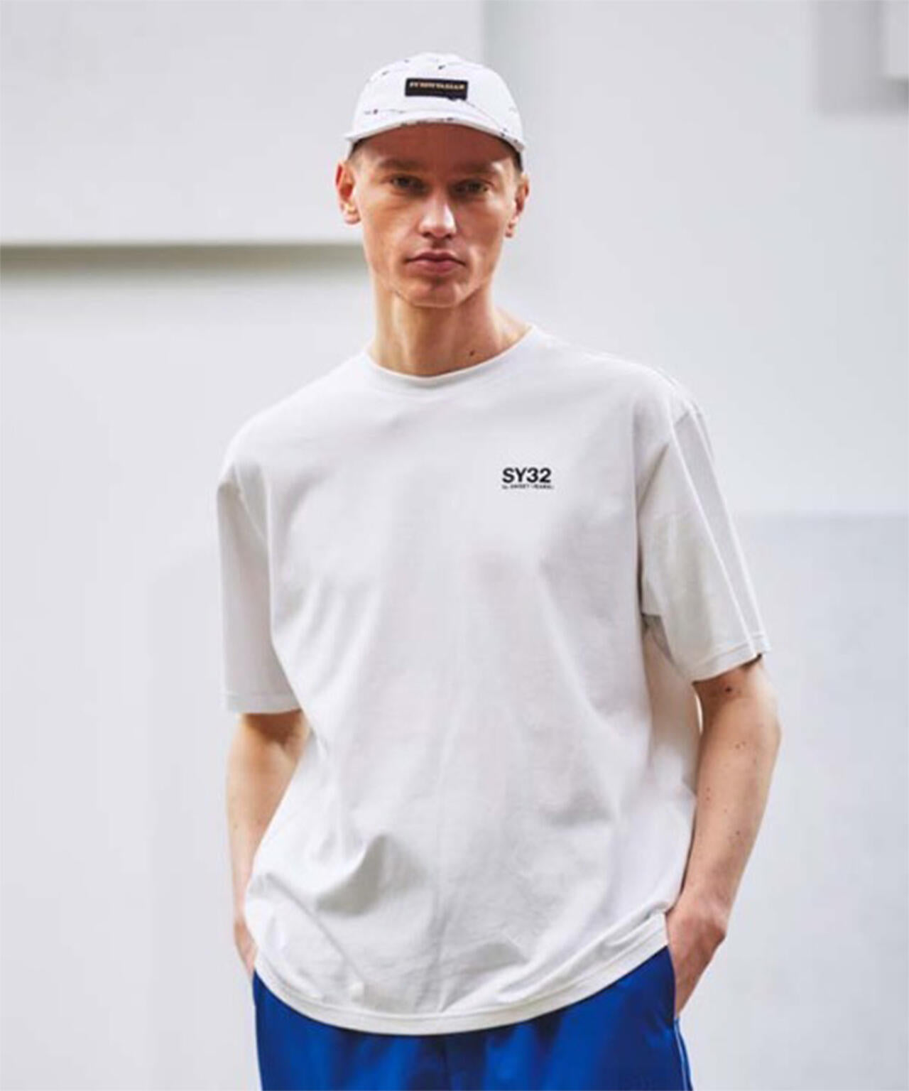SY32 by SWEET YEARS/エスワイサーティトゥ バイ スィートイヤーズ/BASIC LOGO TAPE TEE