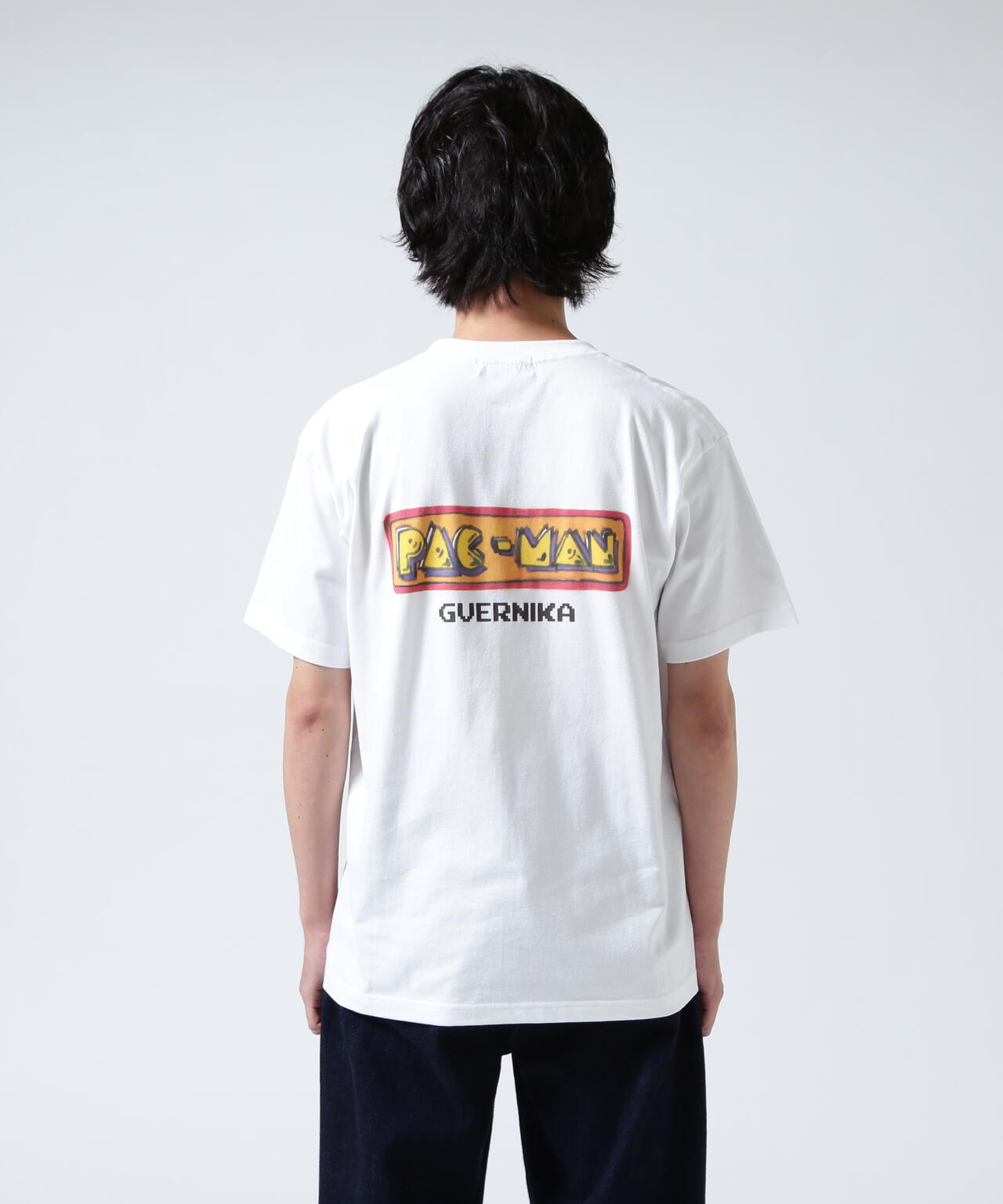 guernika×パックマン/PAC-MAN PRINT T-SHIRT/LIVE-PAINT