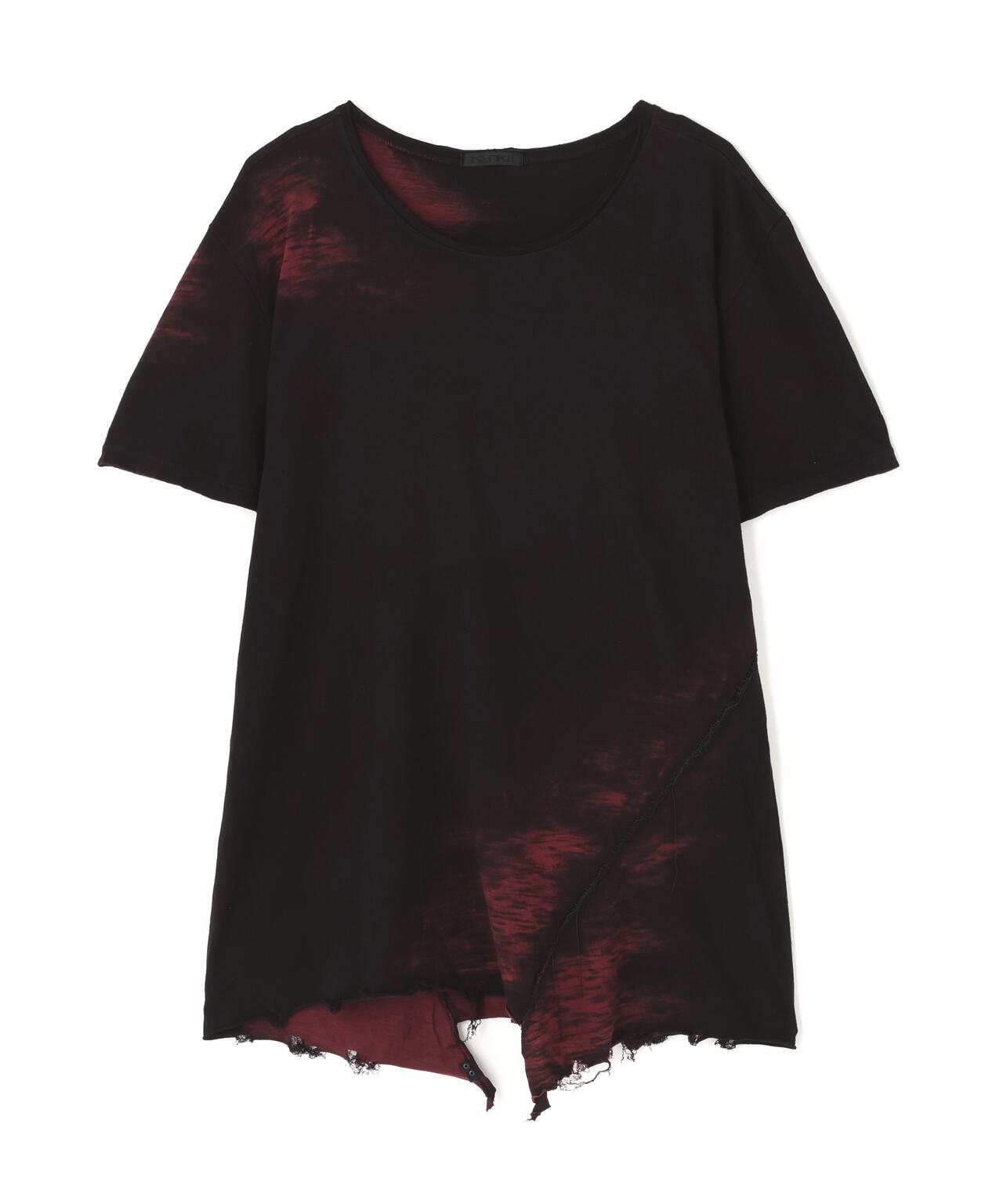KMRii/ケムリ/Black Shadow Slash Cut/SS Tee