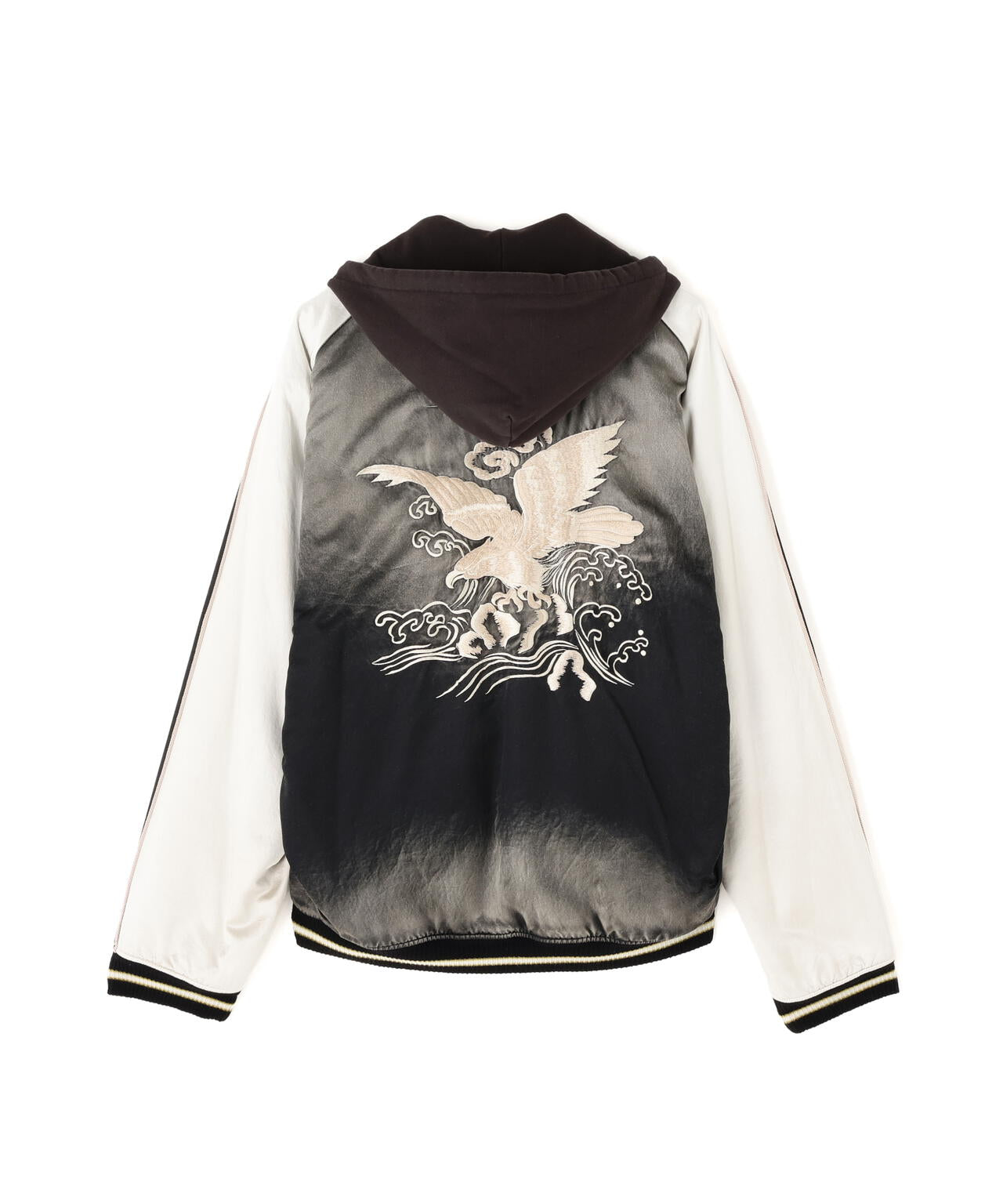 Maison MIHARAYASUHIRO/Reversible Hoodie Layered Souvenir Jacket