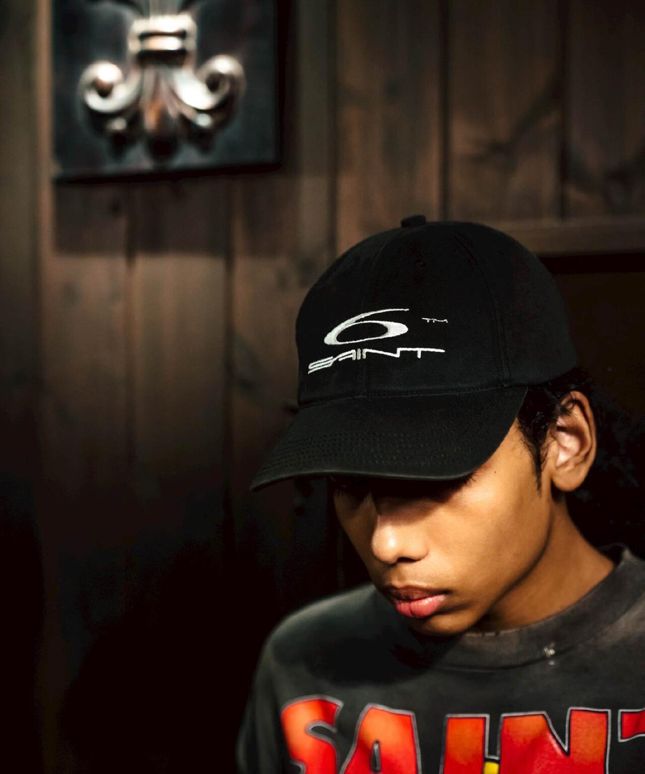 SAINT MICHAEL/セントマイケル/CAP/SAINT 6/BLACK