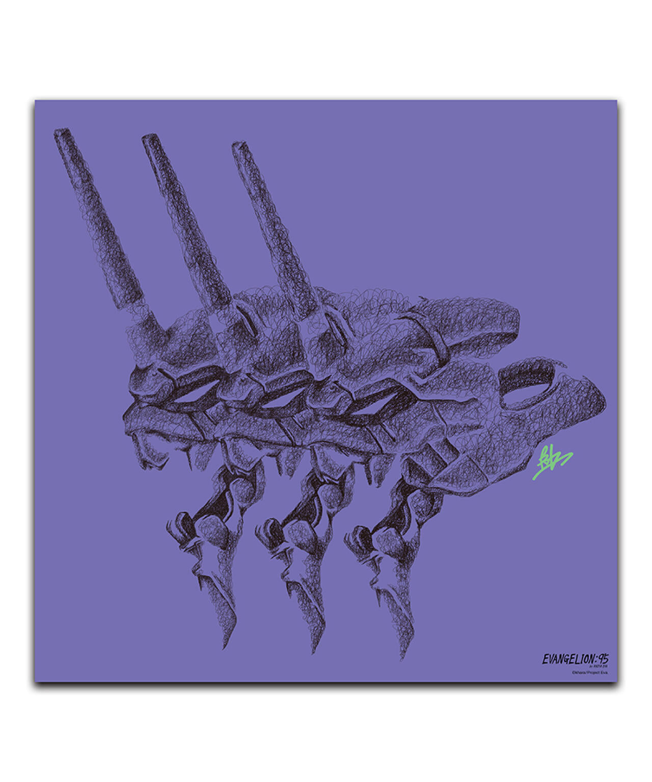 EVANGELI0N:95/エヴァンゲリオン キュウジュウゴ/0065 Canvas Art