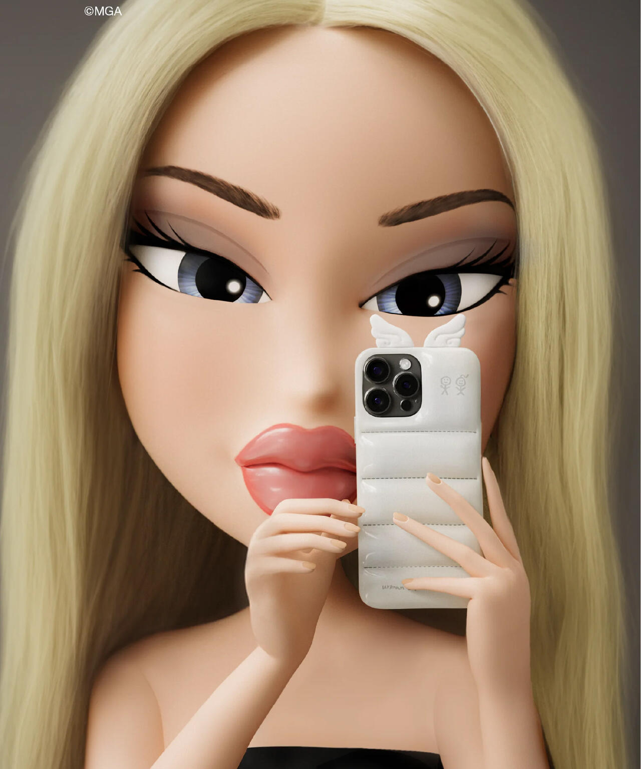 Urban Sophistication/BRATZコラボ The Puffer Case/Cloe
