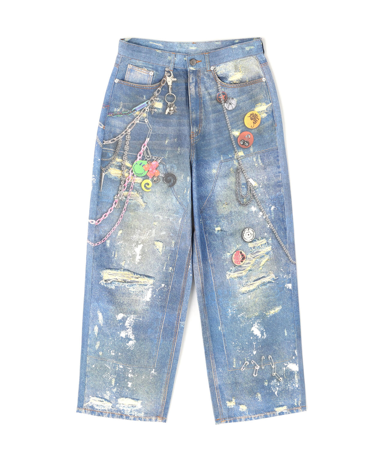 FR(13)NDS/フレンズ/TROMPEL'OEIL DENIM PANTS