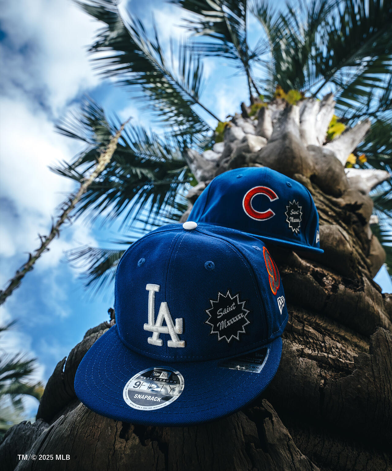 SAINT MICHAEL/セントマイケル/NE_CAP DODGERS BLUE