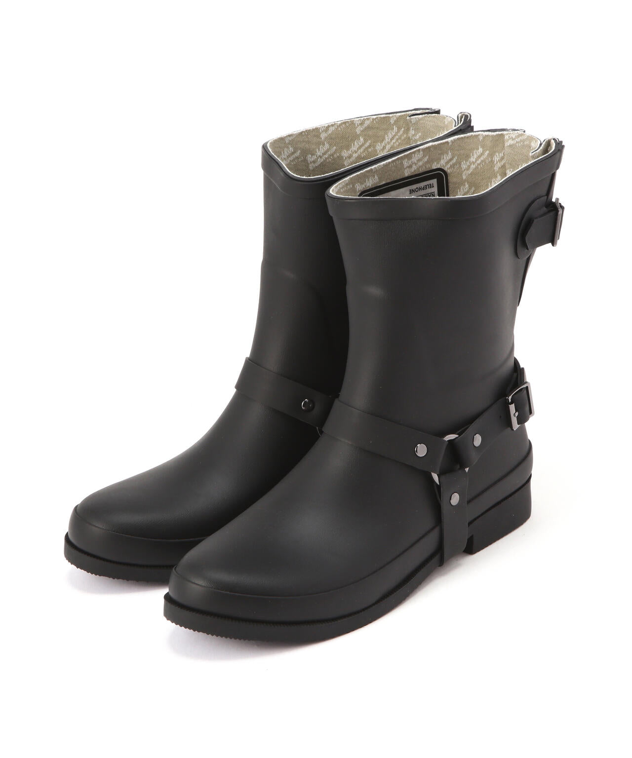ROCKFISH WEATHERWEAR/ロックフィッシュ ウェザーウェア/HARNESS WELLINGTON BOOTS MIDDLE