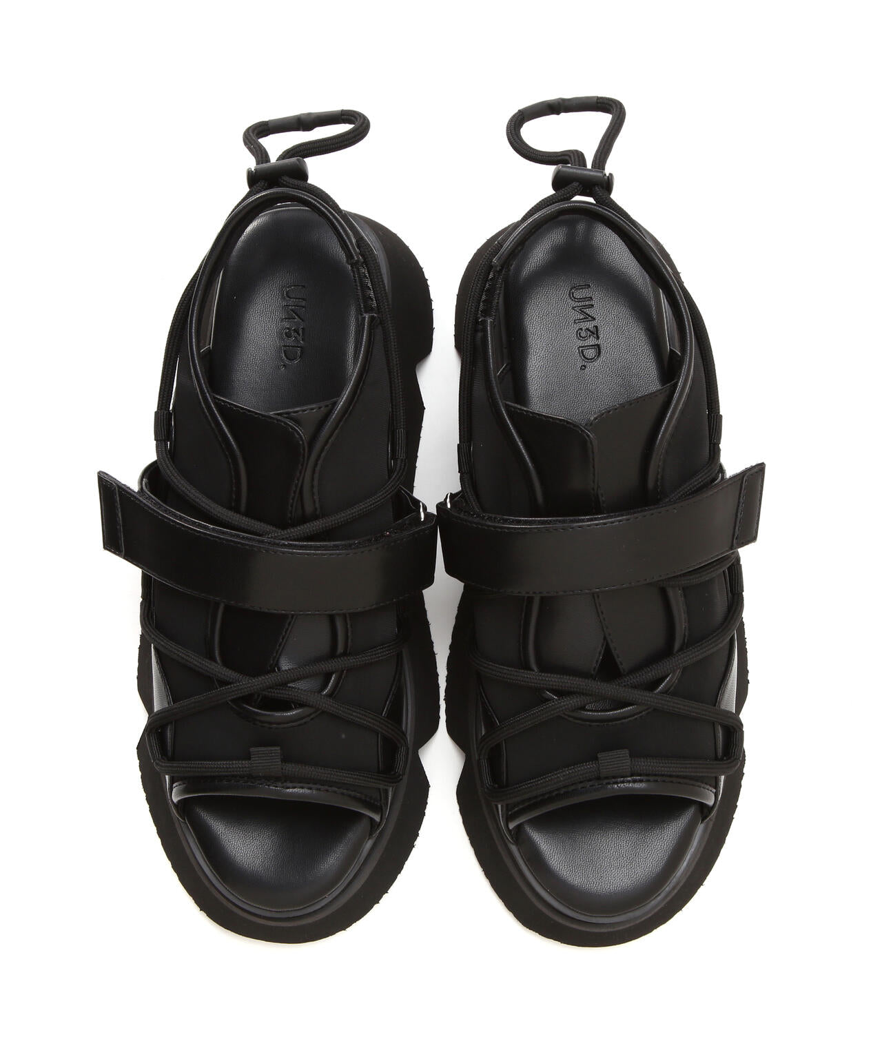 UN3D./アンスリード/WAVE CODE VOLUME SOLE SANDALS