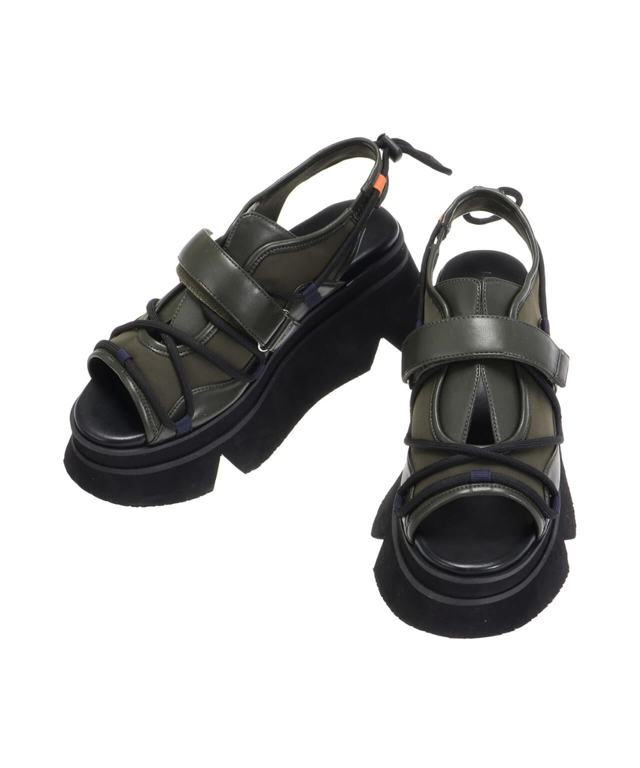 UN3D./アンスリード/WAVE CODE VOLUME SOLE SANDALS