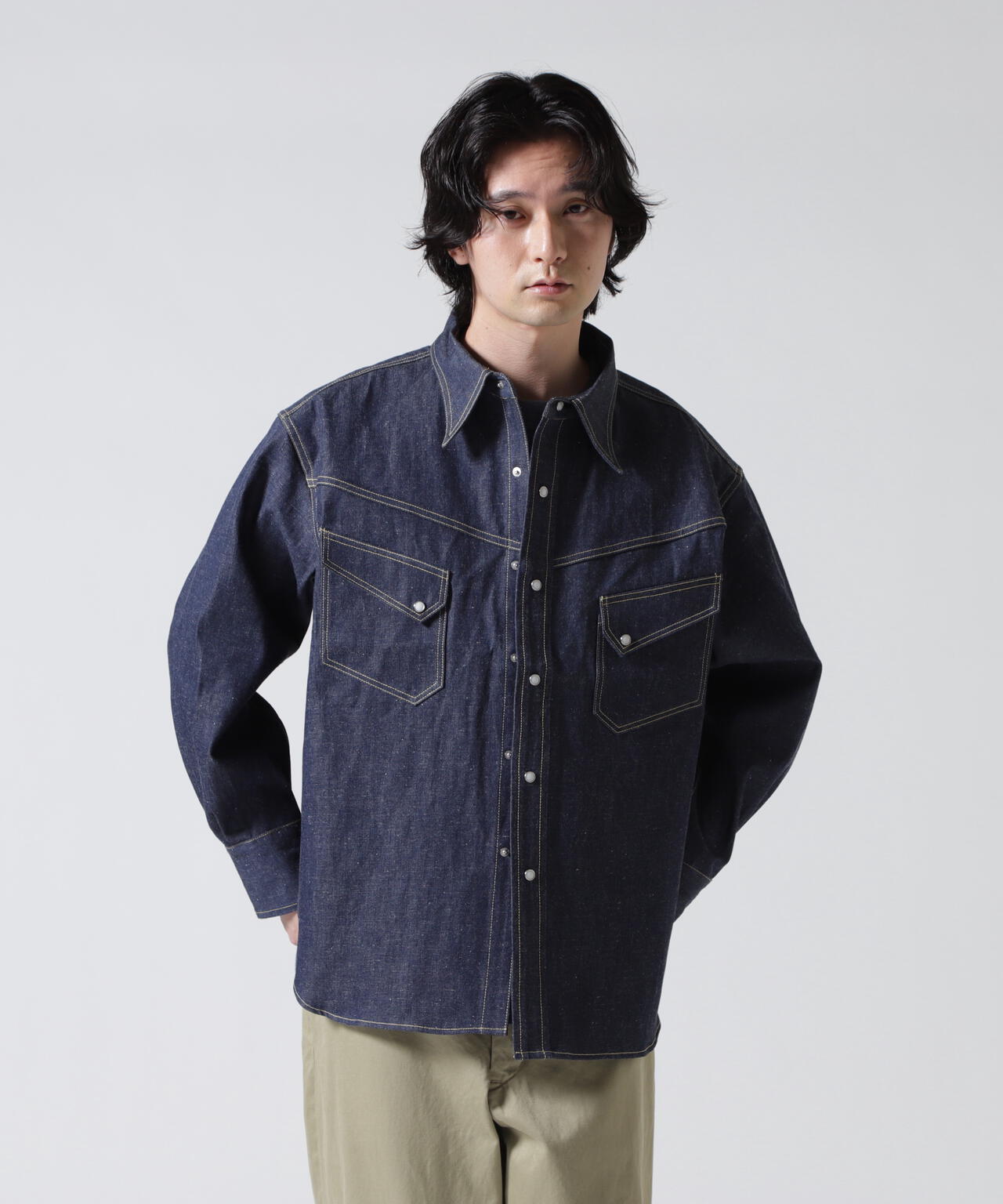 SAINT MICHAEL/セントマイケル/ BBJ_DENIM SHIRT