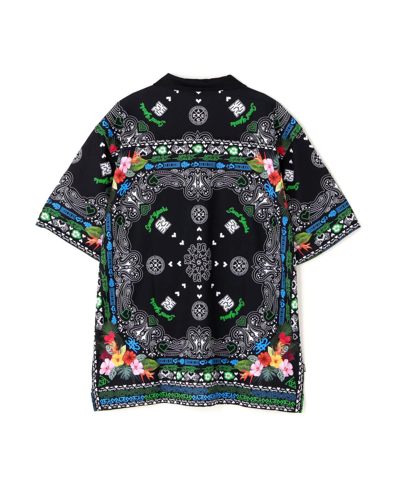 SY32 by SWEET YEARS/RESORT PAISLEY SHIRTS