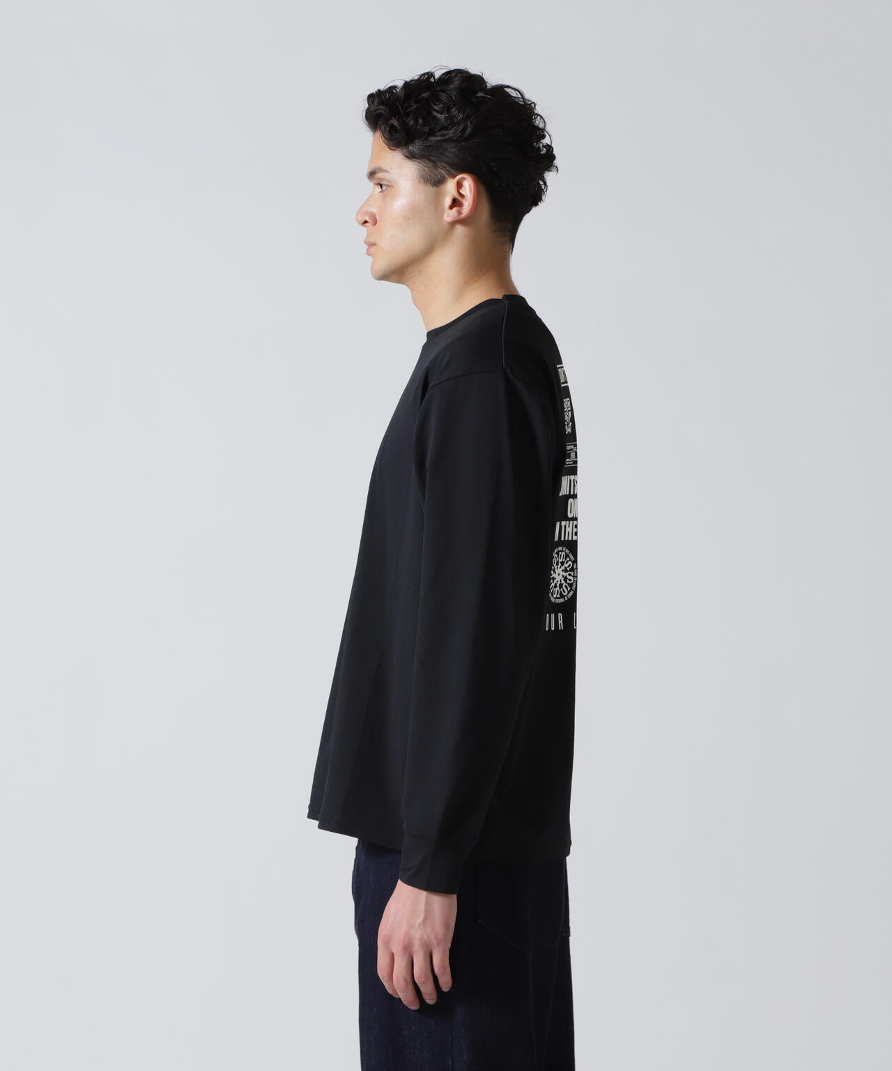 SY32 by SWEET YEARS /エスワイサーティトゥ バイ スィートイヤーズ/MULTI LOGO L/S TEE