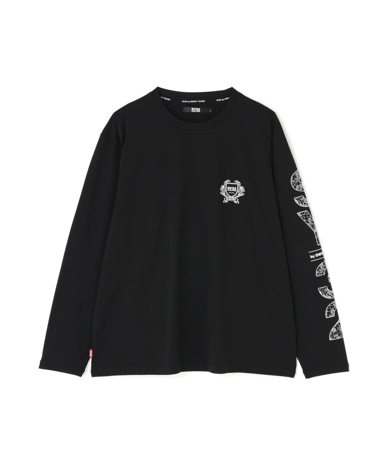 SY32 by SWEET YEARS/エスワイサーティトゥ バイ スィートイヤーズ/NEO SHIELD LOGO L/S TEE