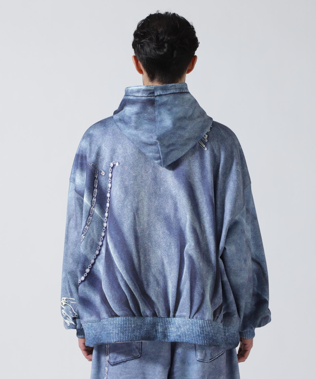 TALKING ABOUT THE ABSTRACTION/EX SWEAT ACC PARKA