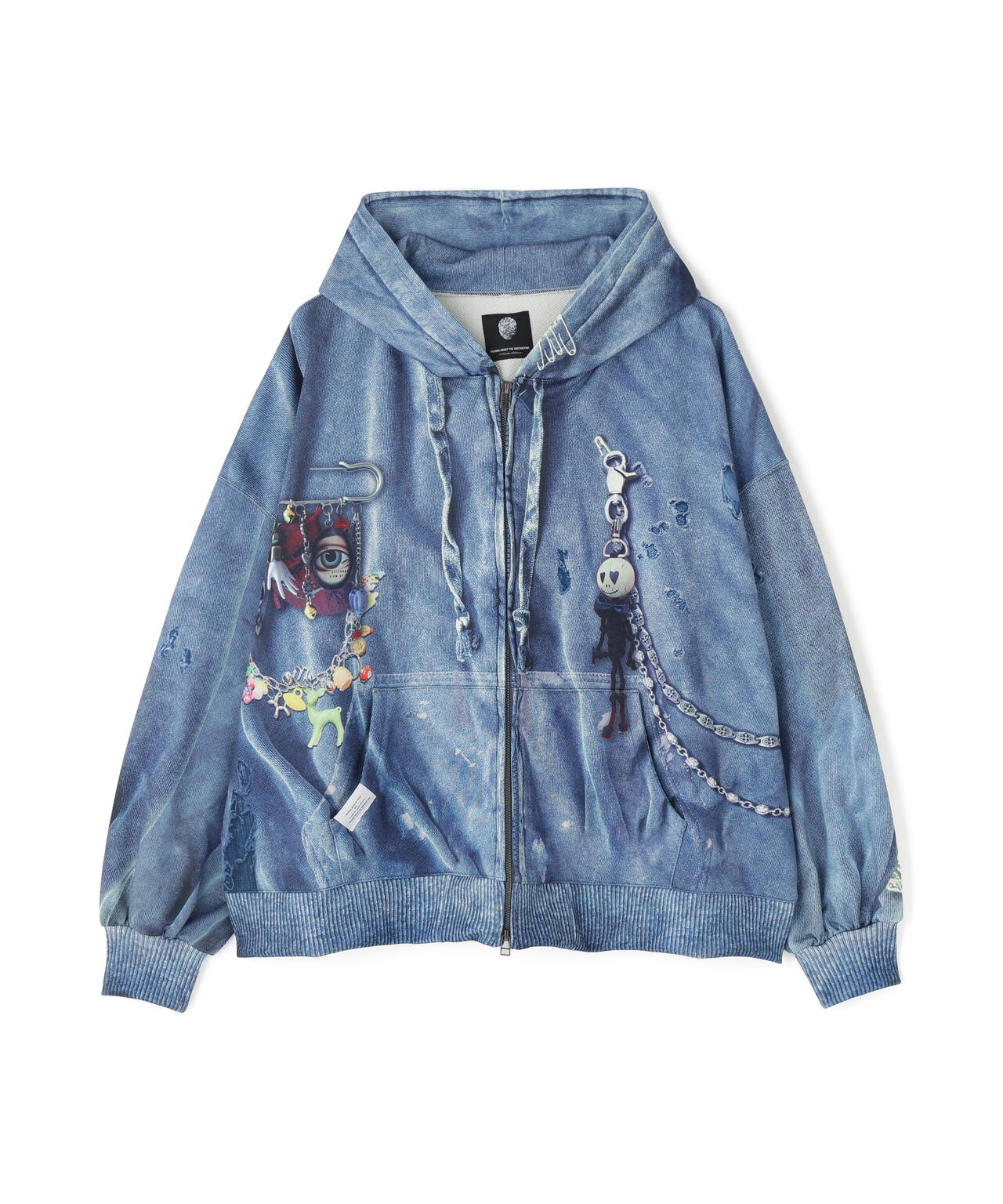 TALKING ABOUT THE ABSTRACTION/EX SWEAT ACC PARKA