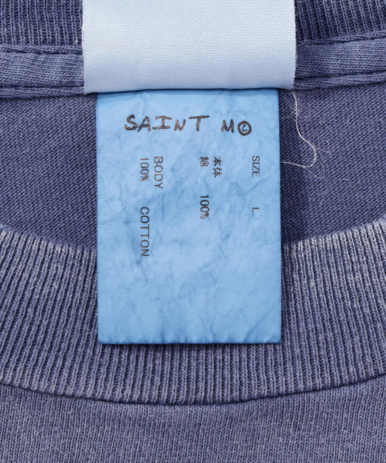 SAINT MICHAEL/セントマイケル/SS T-SHIRT/SAINT MXX/NAVY