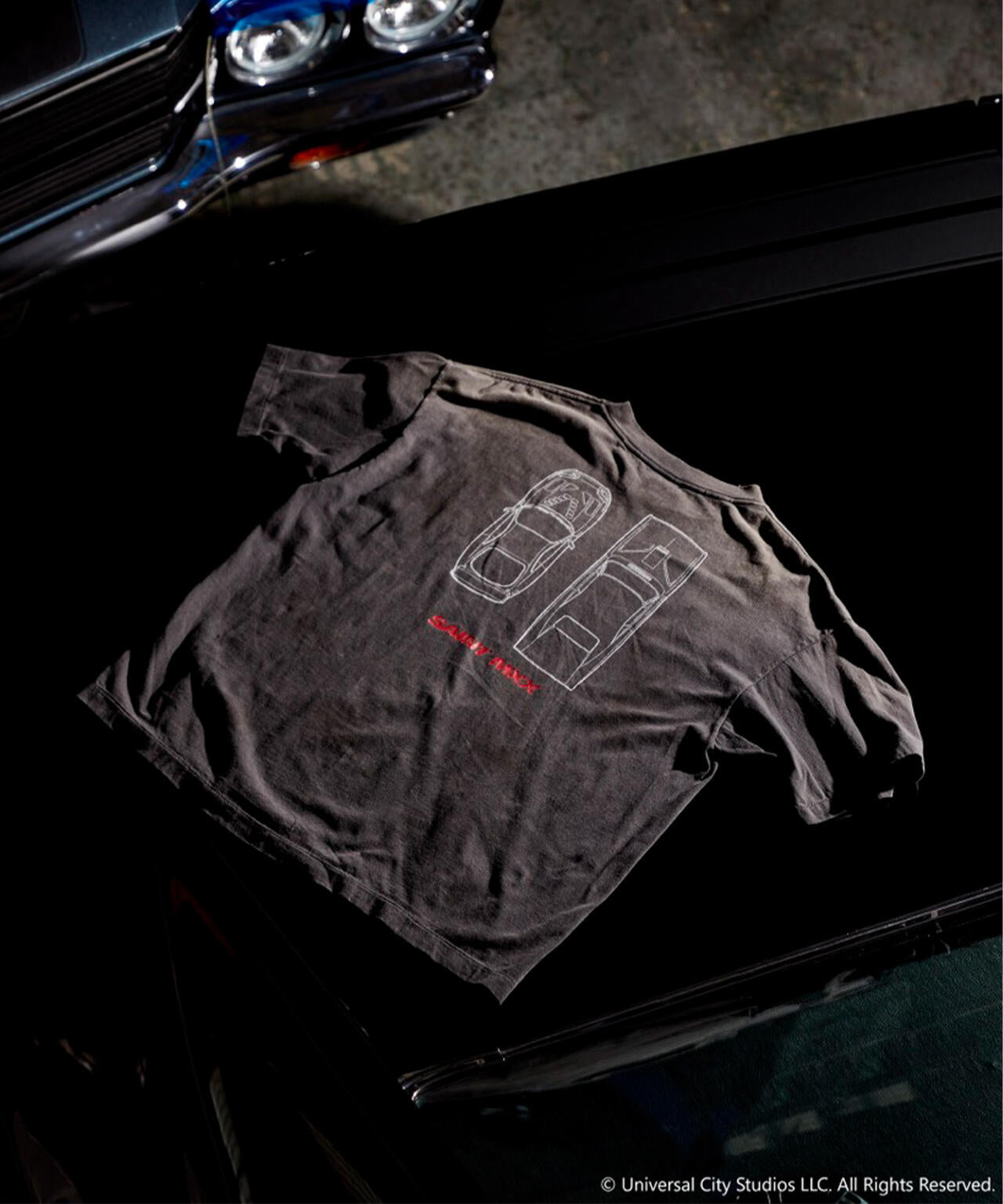 SAINT MICHAEL/セントマイケル/SS T-SHIRT/FAST FURIOUS/BLK