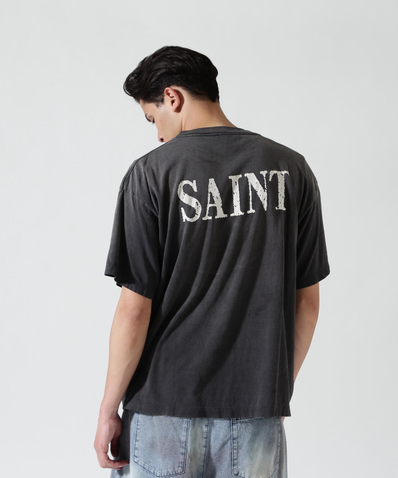 SAINT MICHAEL/セントマイケル/DN_SS T-SHIRT/DETH NOTE/BLACK