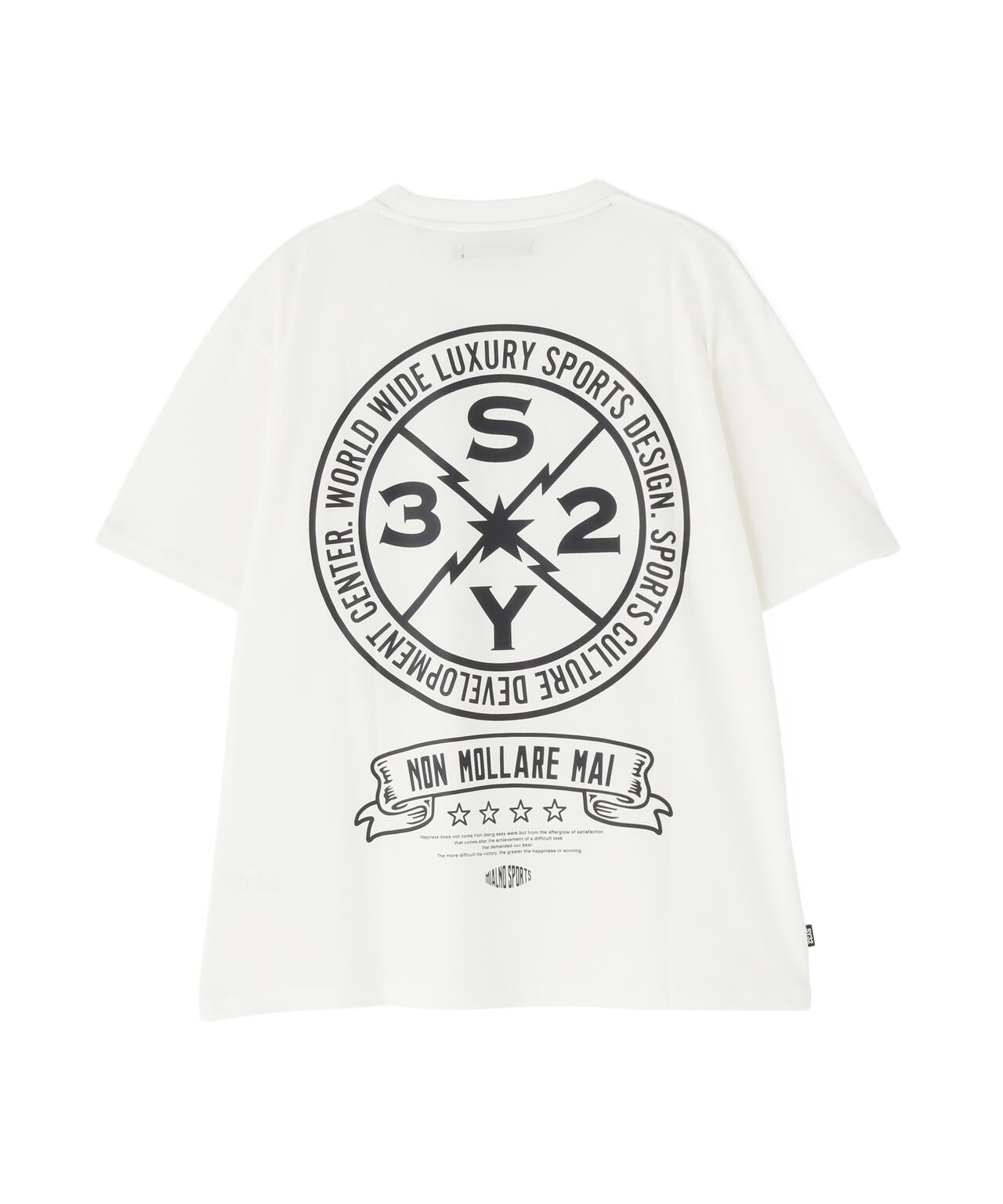 SY32 by SWEET YEARS /BACK CIRCLE LOGO TEE