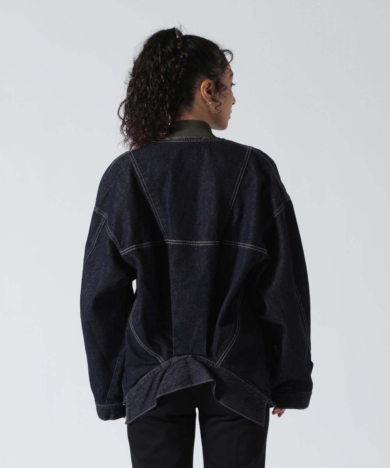 UN3D./アンスリード/MA-1 DOCKING DENIM JACKET