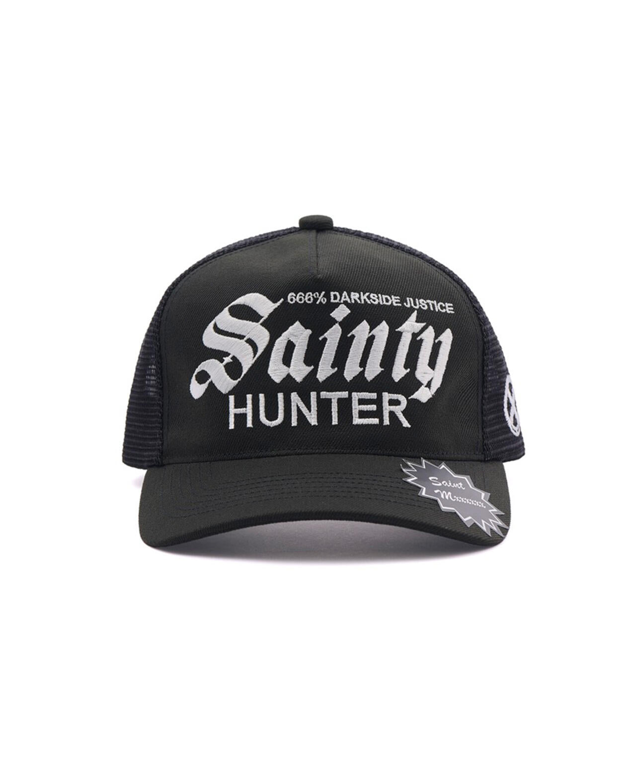 SAINT MICHAEL/セントマイケル/BH_MESH CAP/HUNTER/BLACK