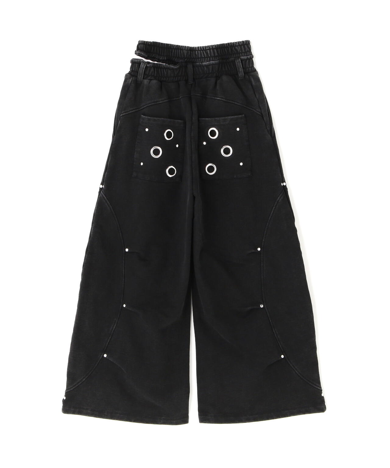 MITSUKI/ミツキ/EYELET TUCK SWEAT PANTS