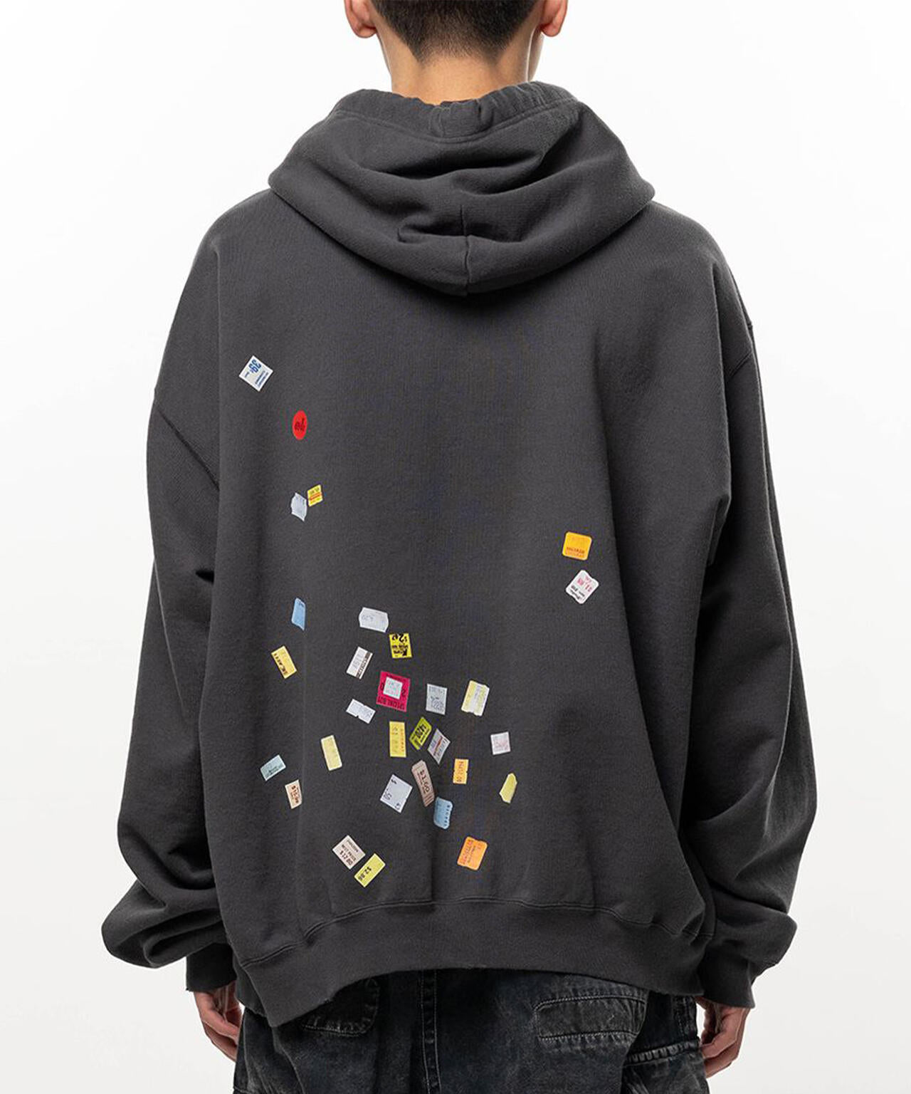 Maison MIHARAYASUHIRO/メゾン ミハラヤスヒロ/PRICE STICKER SWEAT HOODIE
