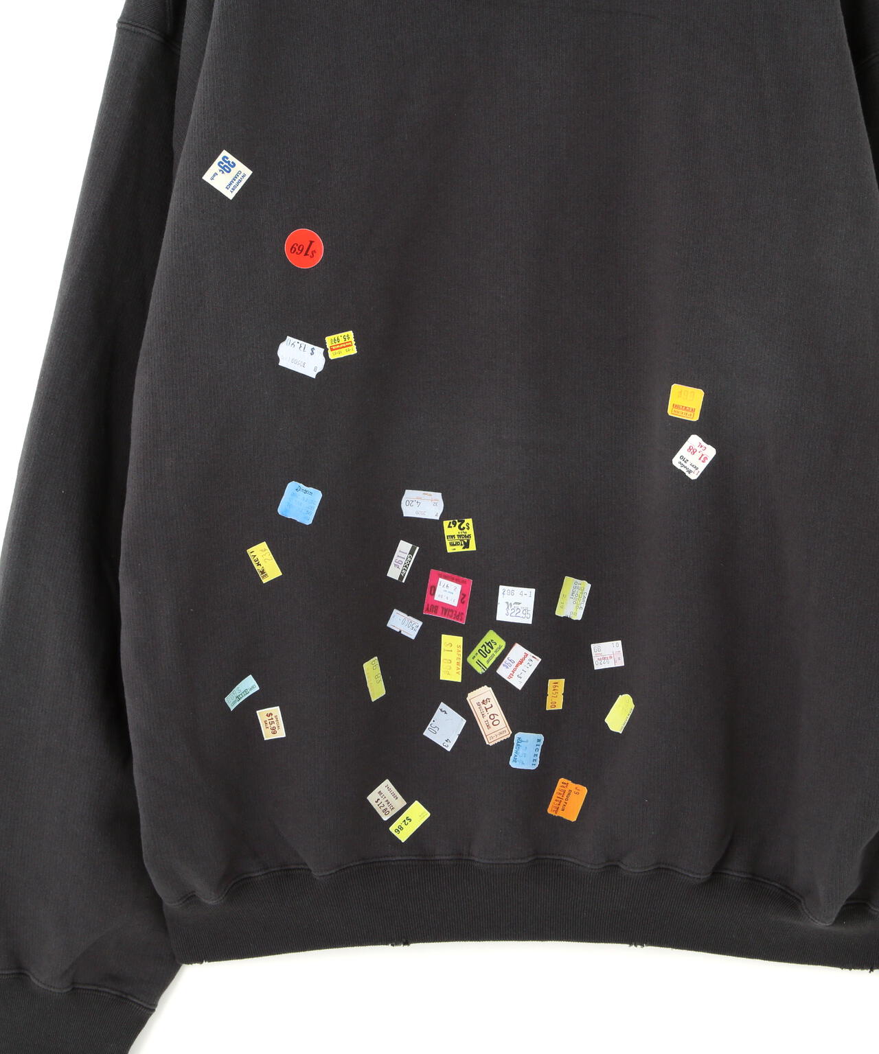 Maison MIHARAYASUHIRO/メゾン ミハラヤスヒロ/PRICE STICKER SWEAT HOODIE