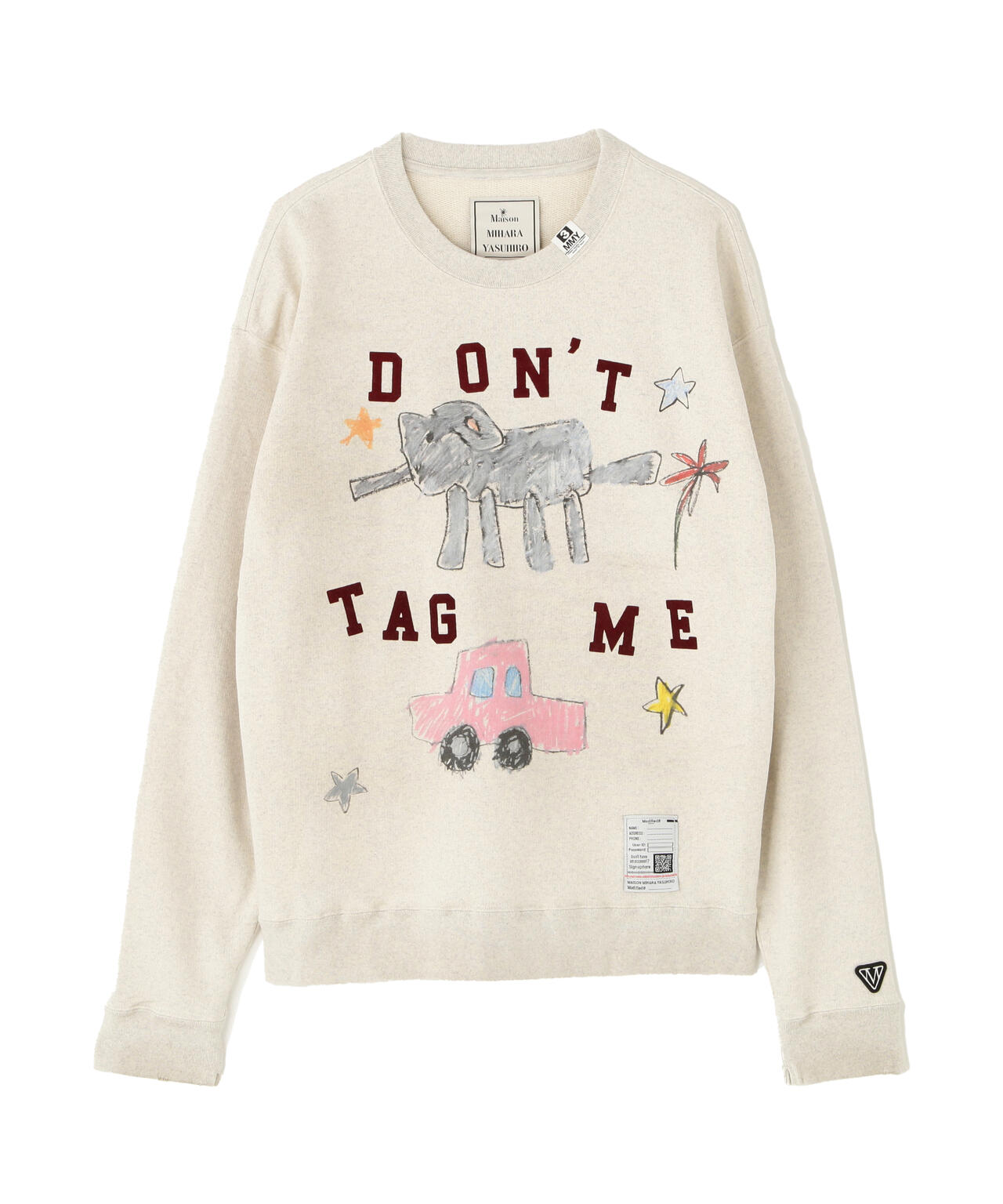 Maison MIHARAYASUHIRO/メゾン ミハラヤスヒロ/KIDS DOODLE SWEAT PULLOVER